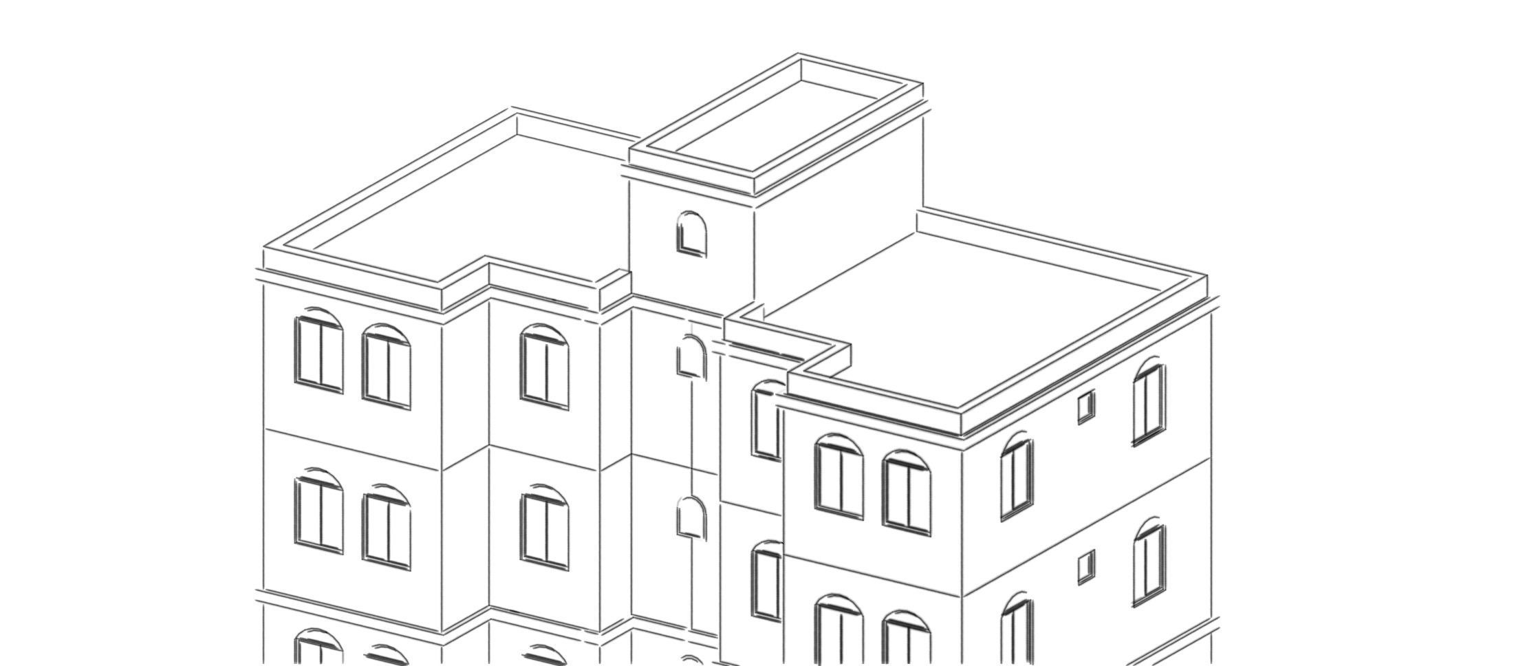 Low Poly Apartments - ED Model 5 Low-poly 3D model_10