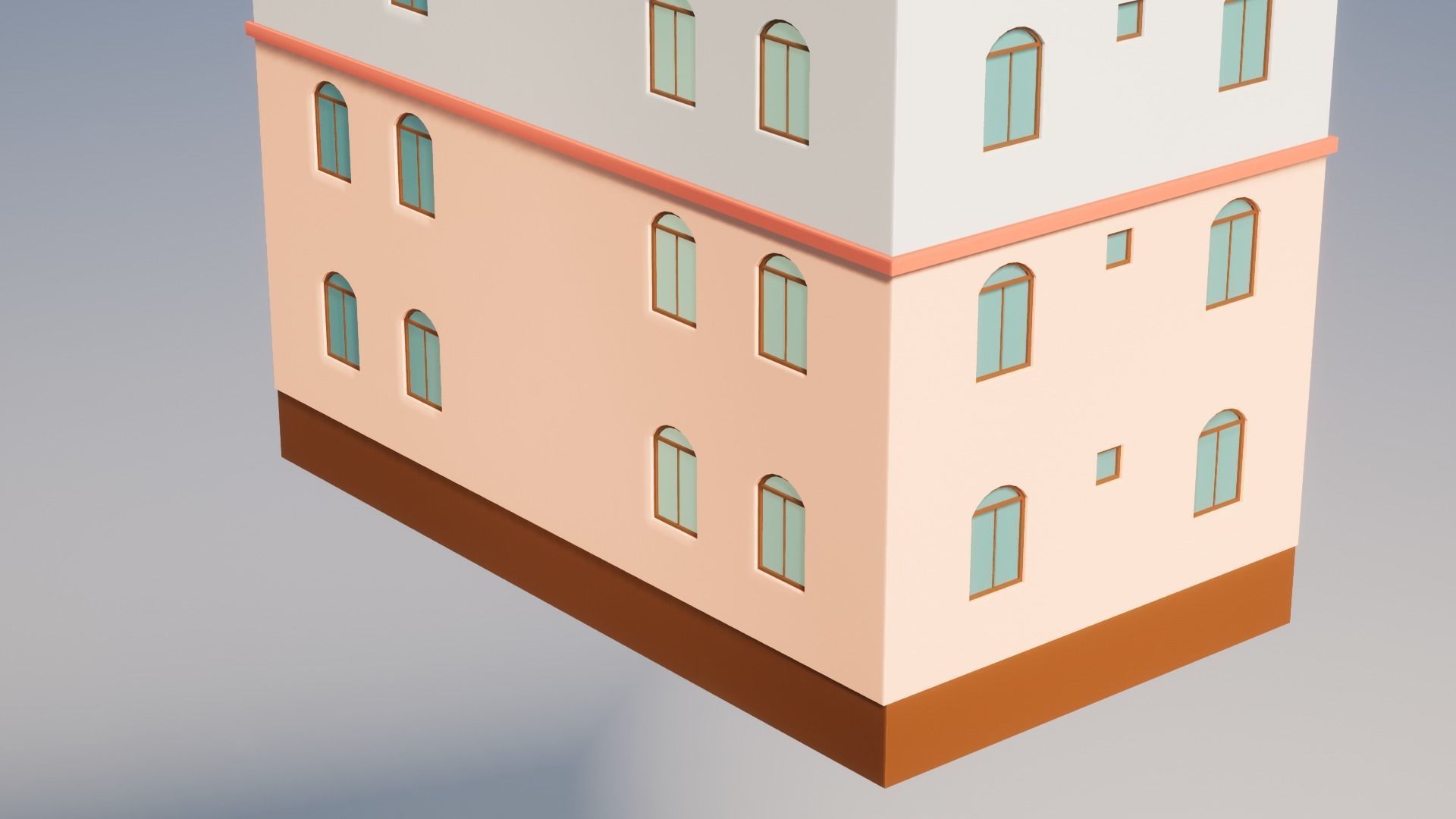 Low Poly Apartments - ED Model 5 Low-poly 3D model_32