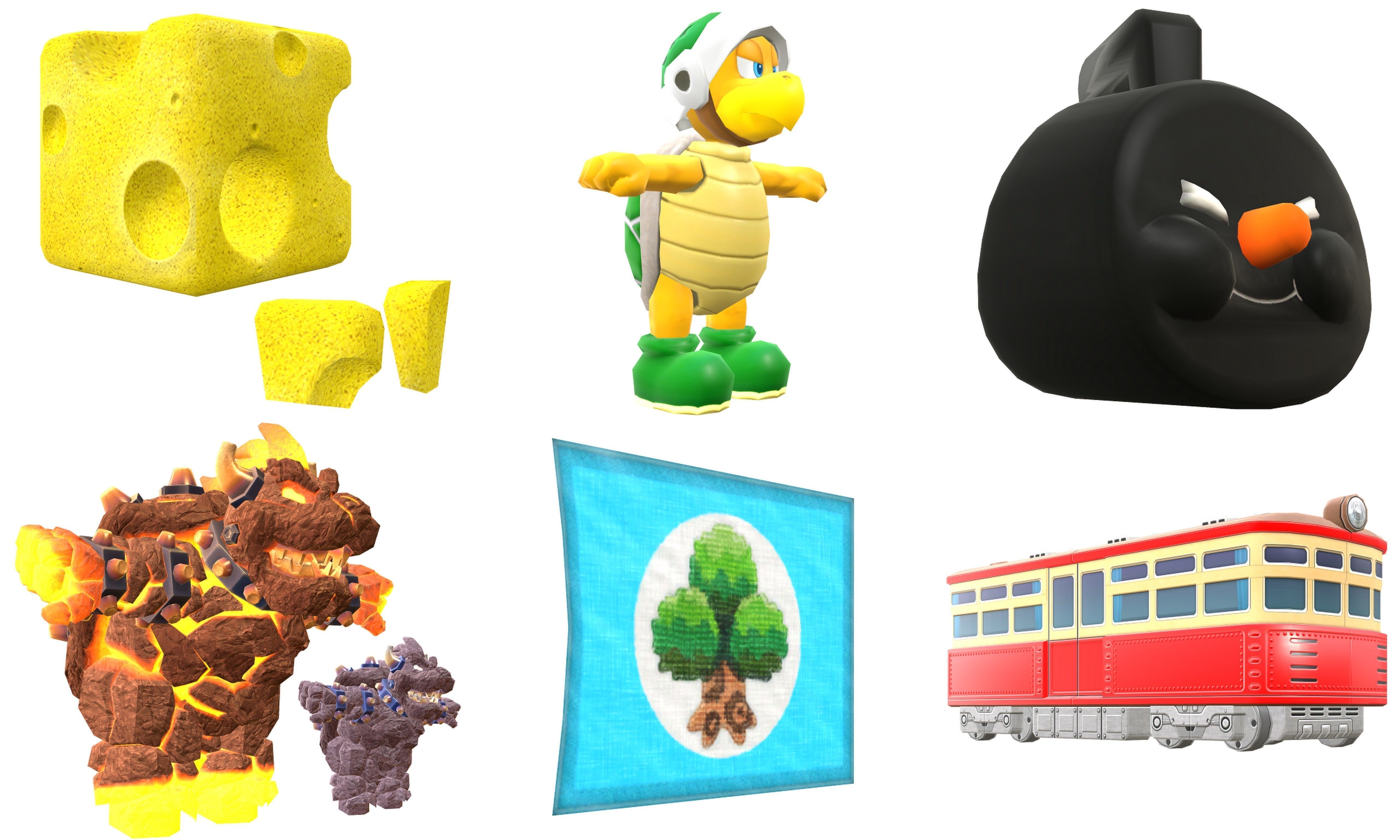 Collection Cartoon - Characters objects locations Low-poly 3D model_33