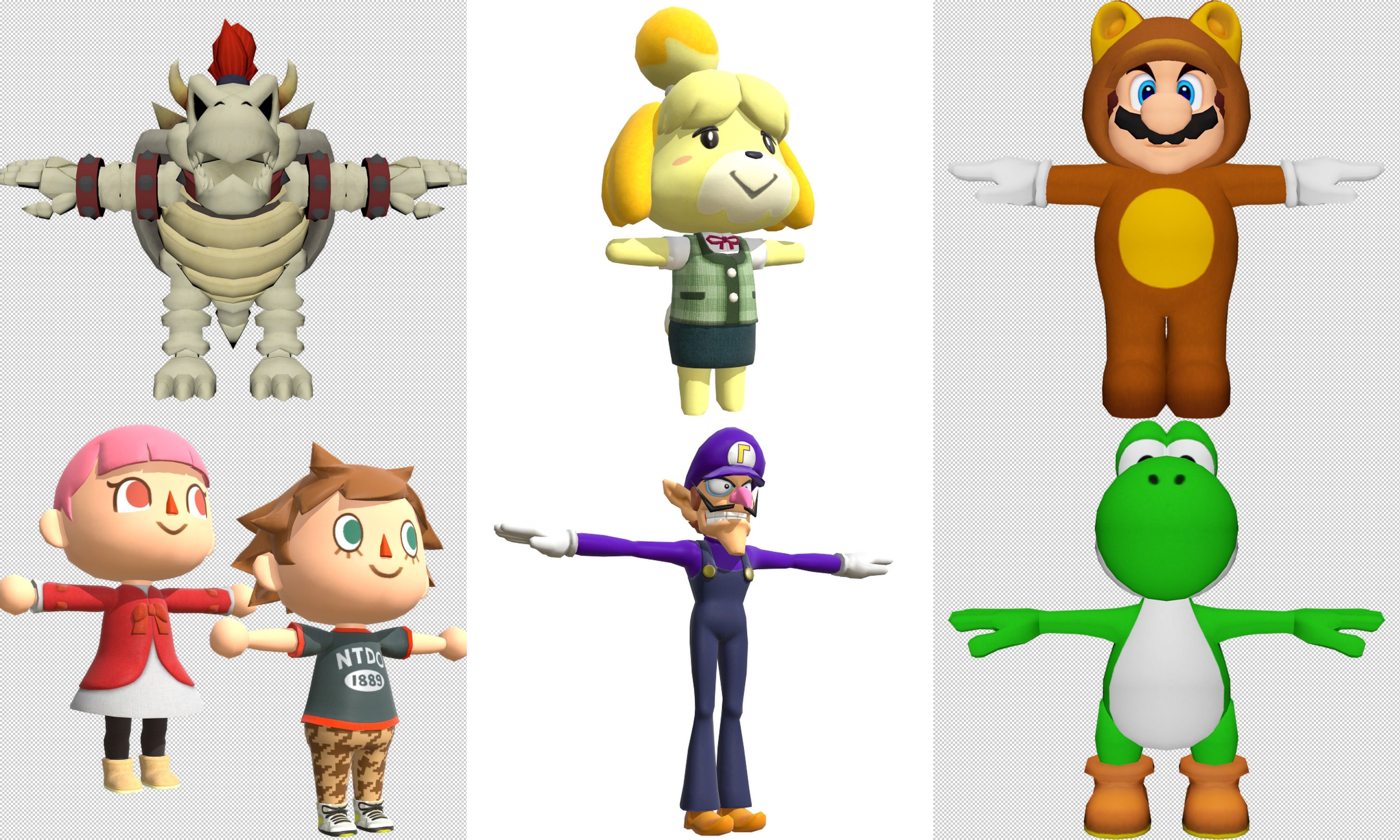 Collection Cartoon - Characters objects locations Low-poly 3D model_19