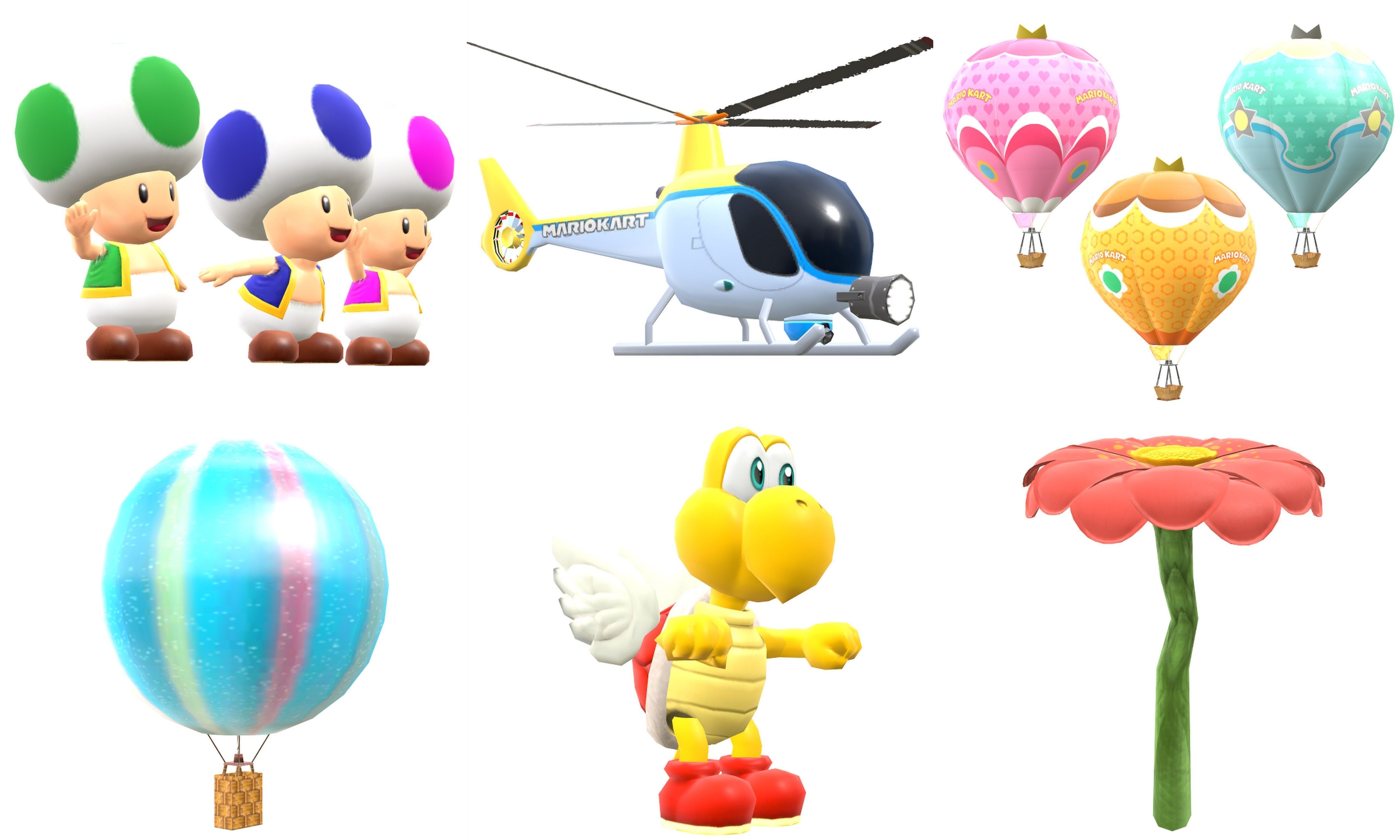 Collection Cartoon - Characters objects locations Low-poly 3D model_28
