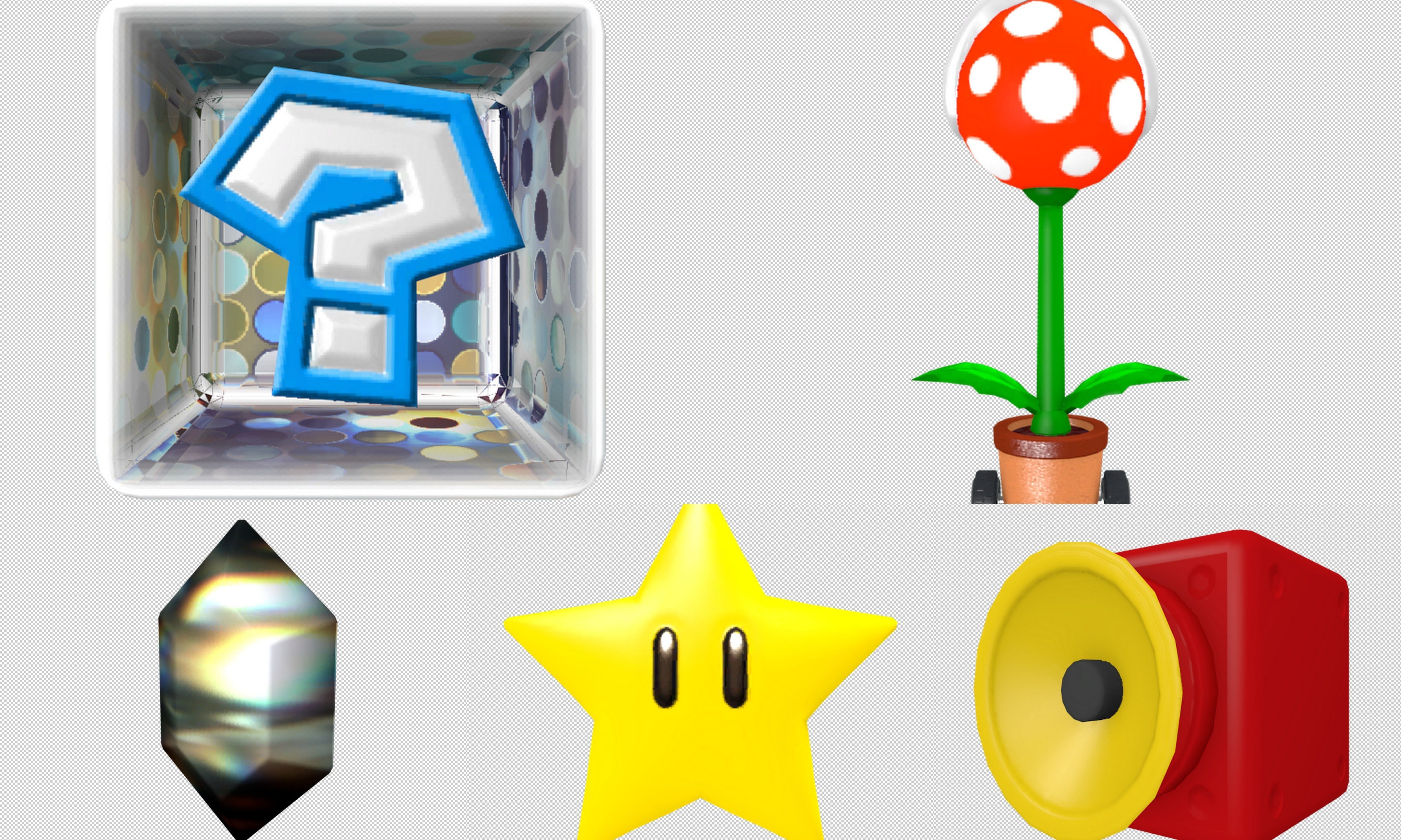 Collection Cartoon - Characters objects locations Low-poly 3D model_14