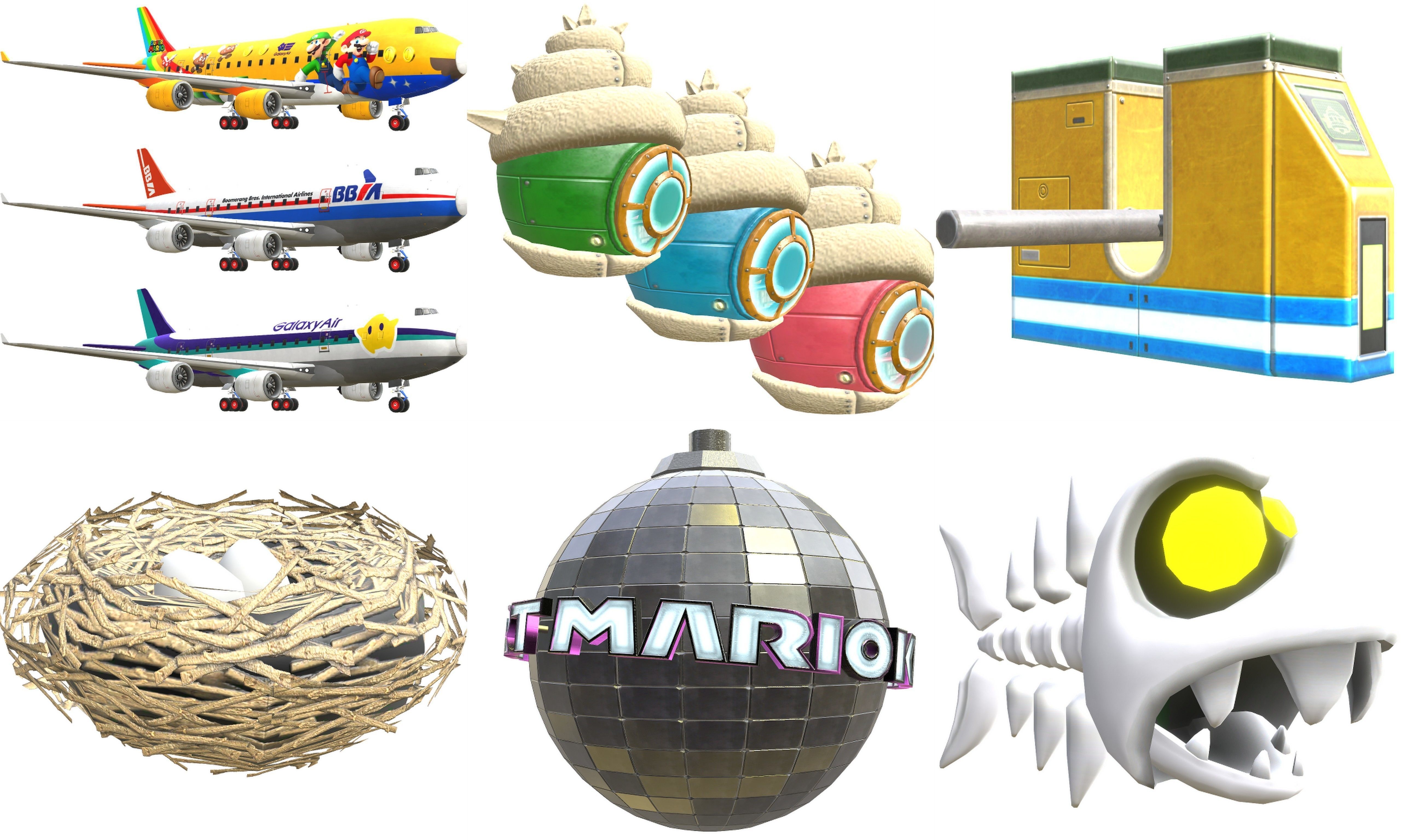 Collection Cartoon - Characters objects locations Low-poly 3D model_41