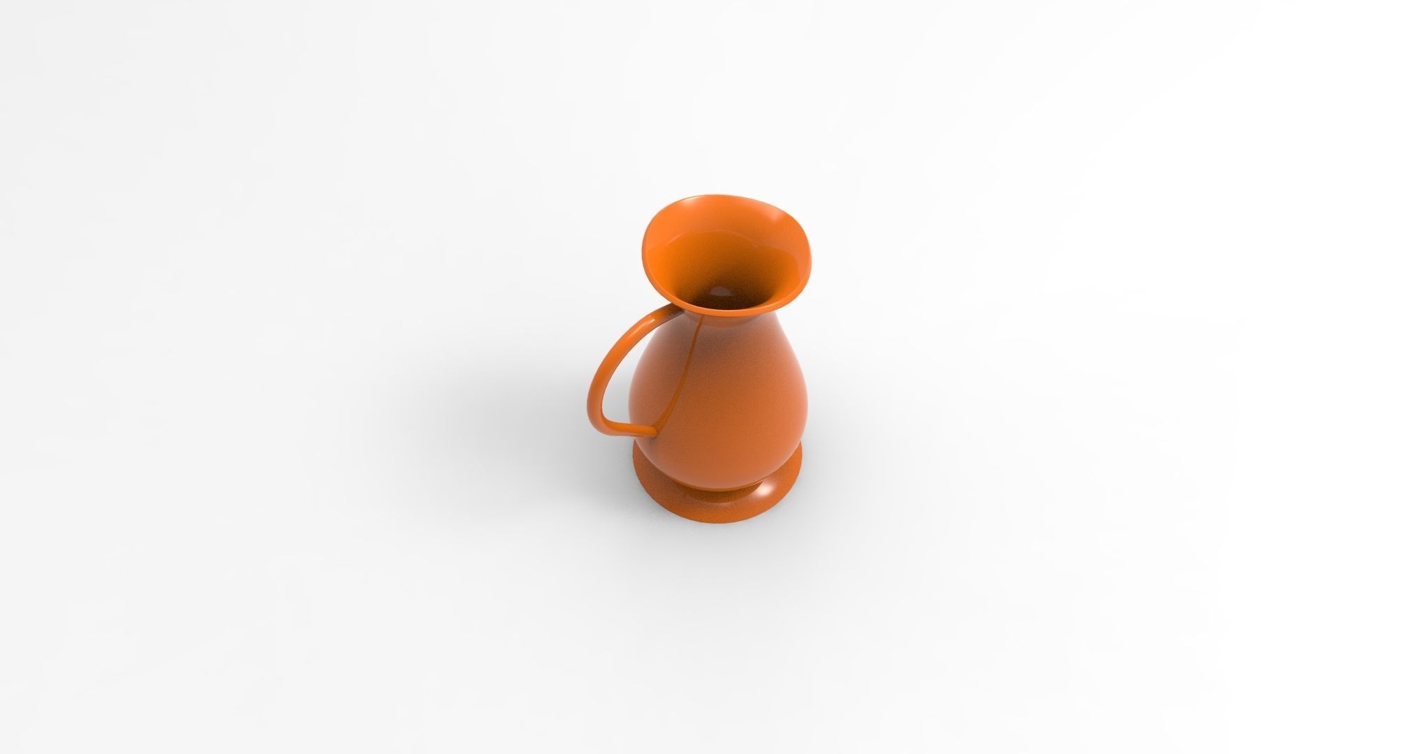 Jug Model No 1 3D print model_3