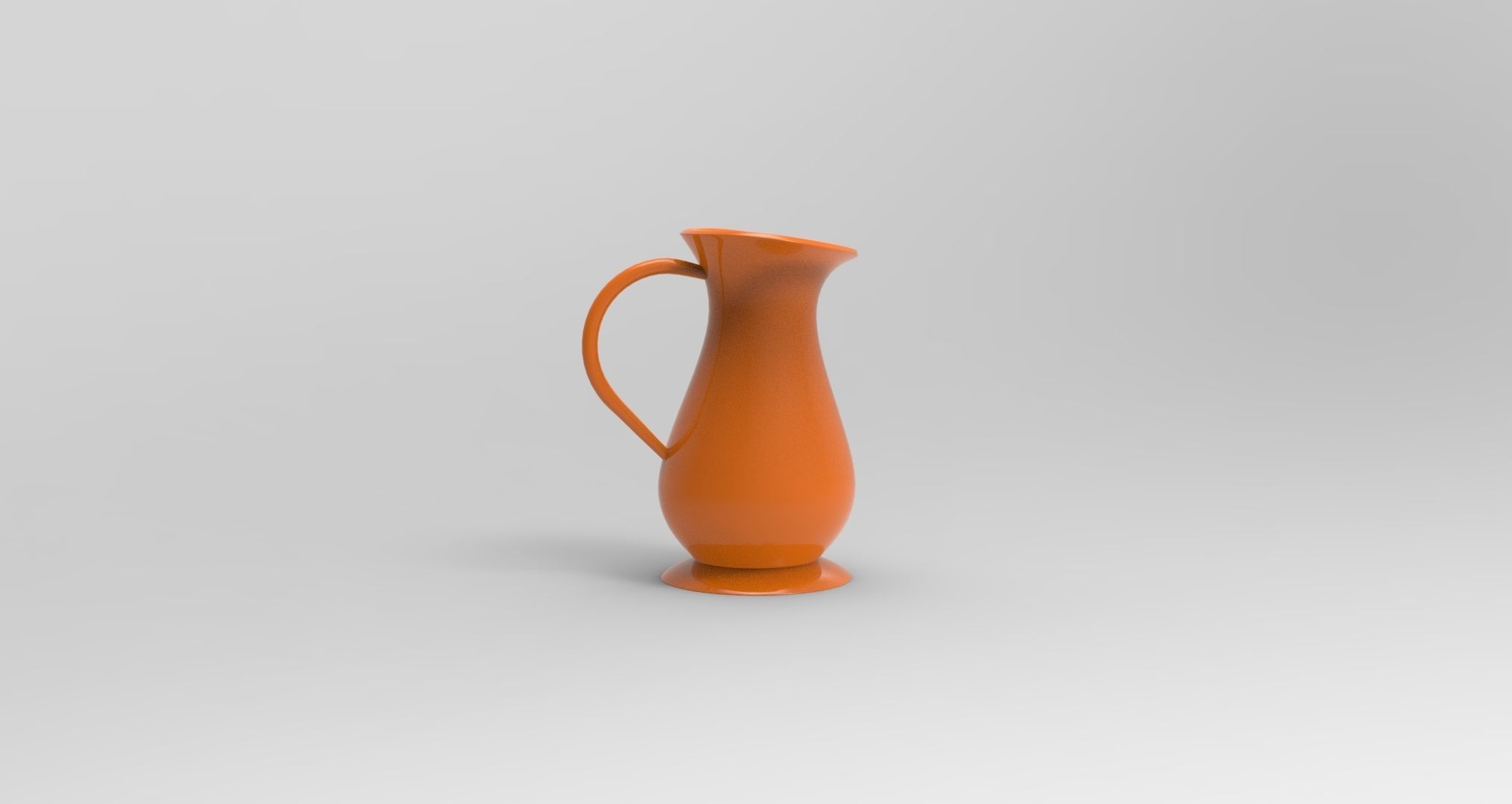 Jug Model No 1 3D print model_4