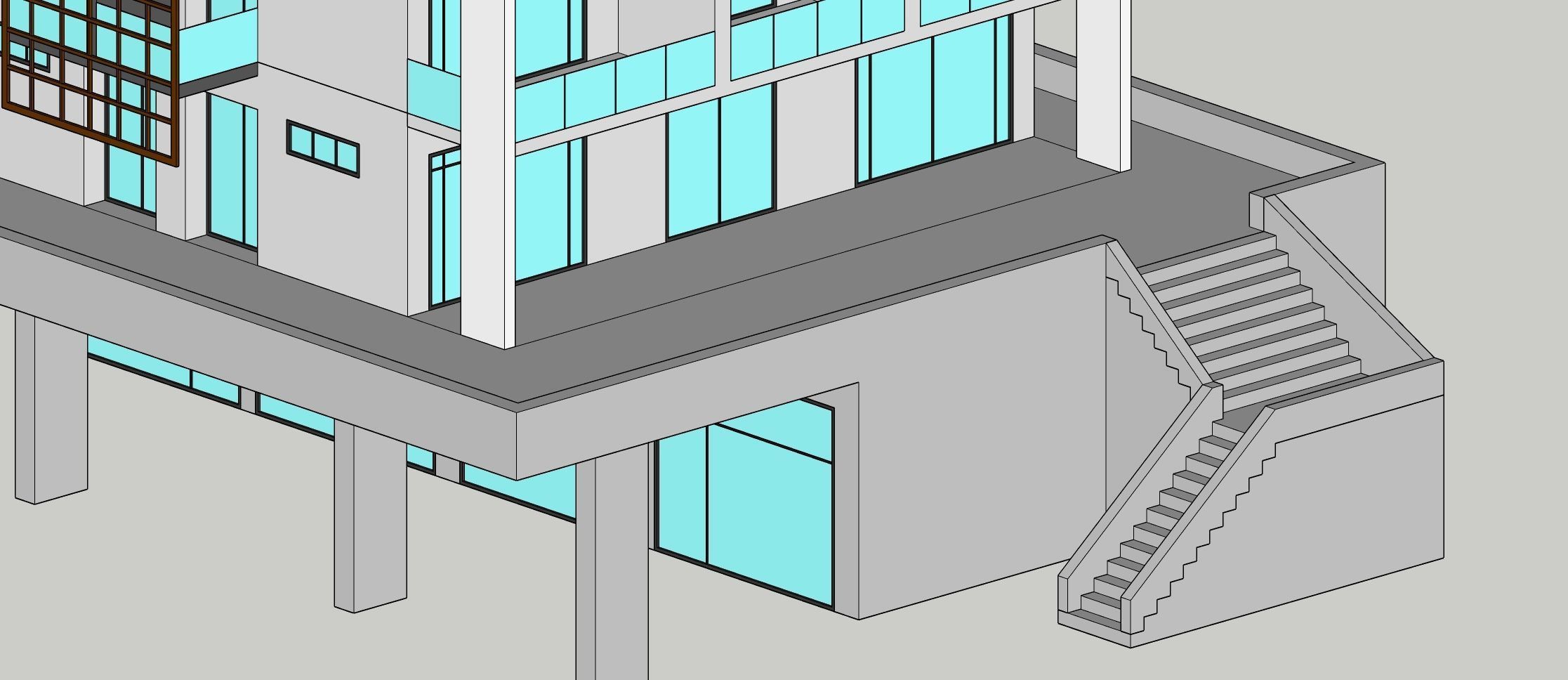 Low Poly Apartments - ED Model 6 Low-poly 3D model_21