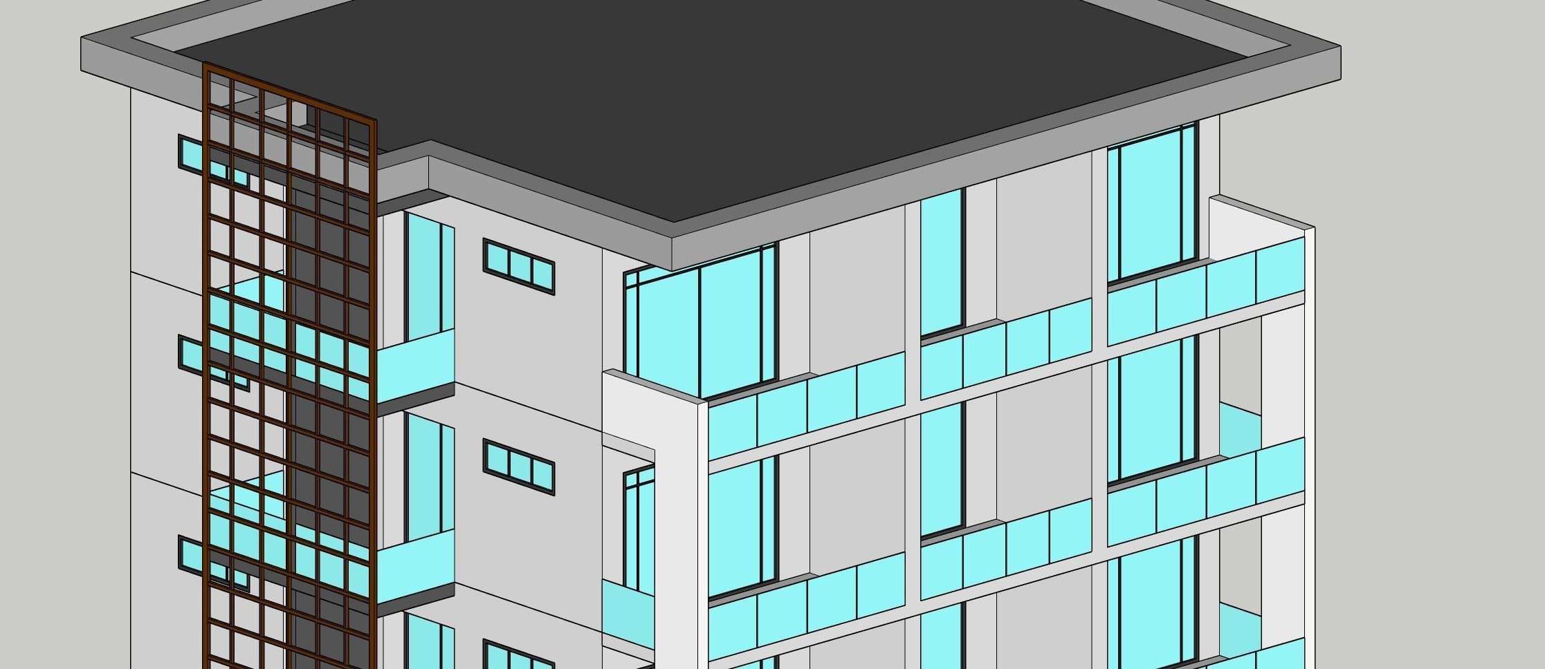 Low Poly Apartments - ED Model 6 Low-poly 3D model_17