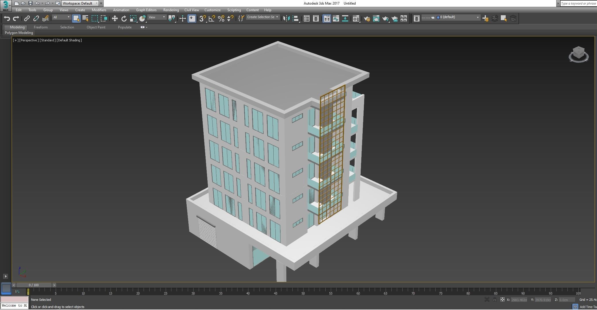 Low Poly Apartments - ED Model 6 Low-poly 3D model_26