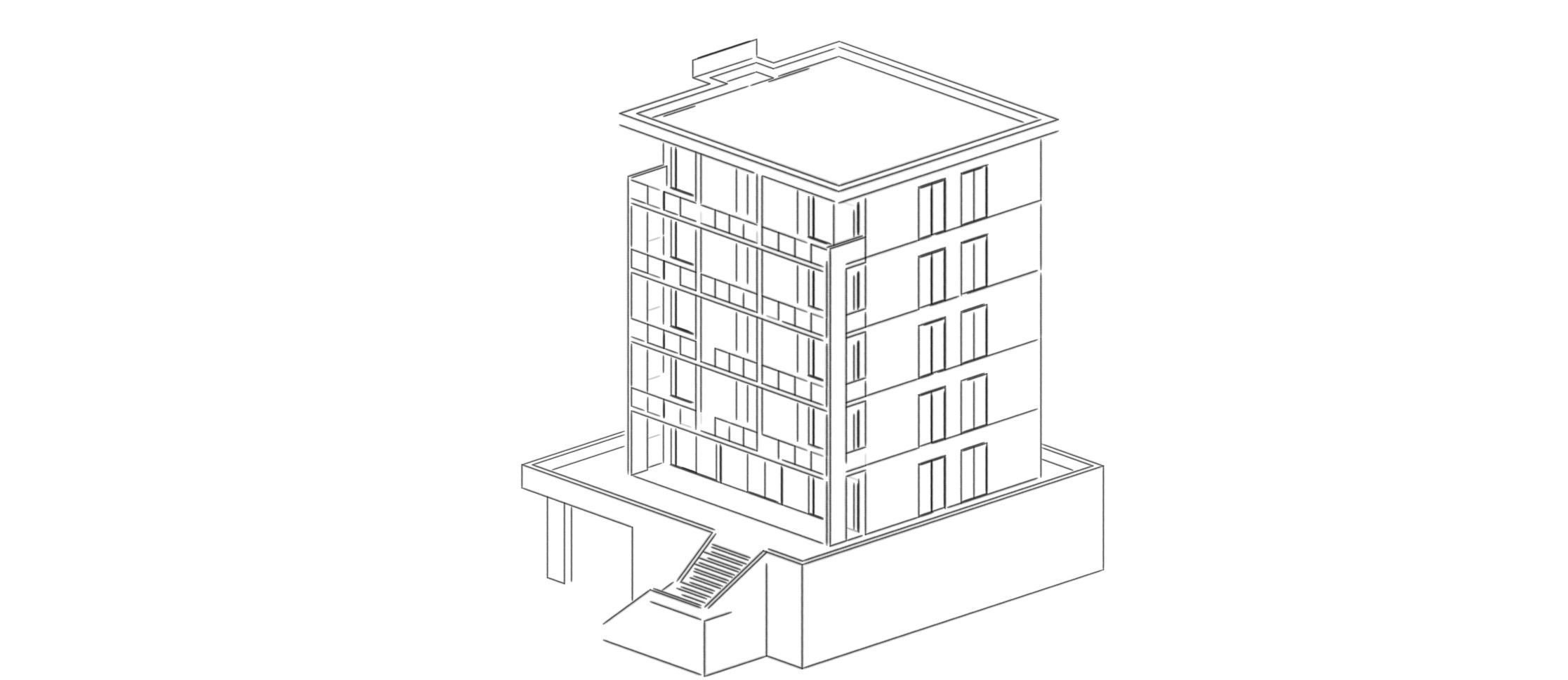 Low Poly Apartments - ED Model 6 Low-poly 3D model_31