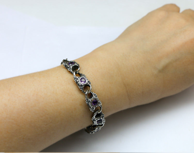 Sculpting bracelet design - jewelry model 3D print model_8