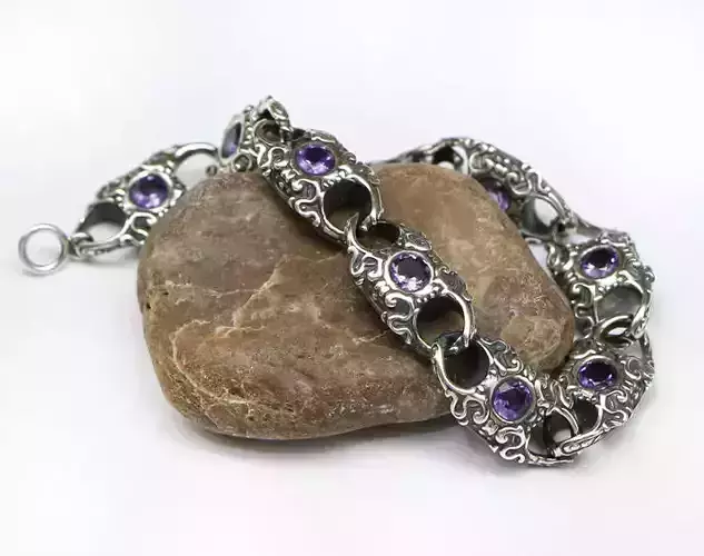 Sculpting bracelet design - jewelry model