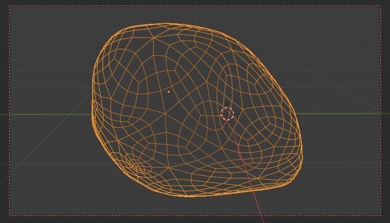 Editable Asteroids Filed Scene 360 PBR 4K Low-poly 3D model_18