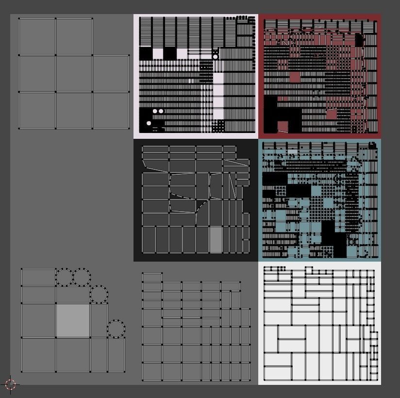 customizable race car Low-poly 3D model_30