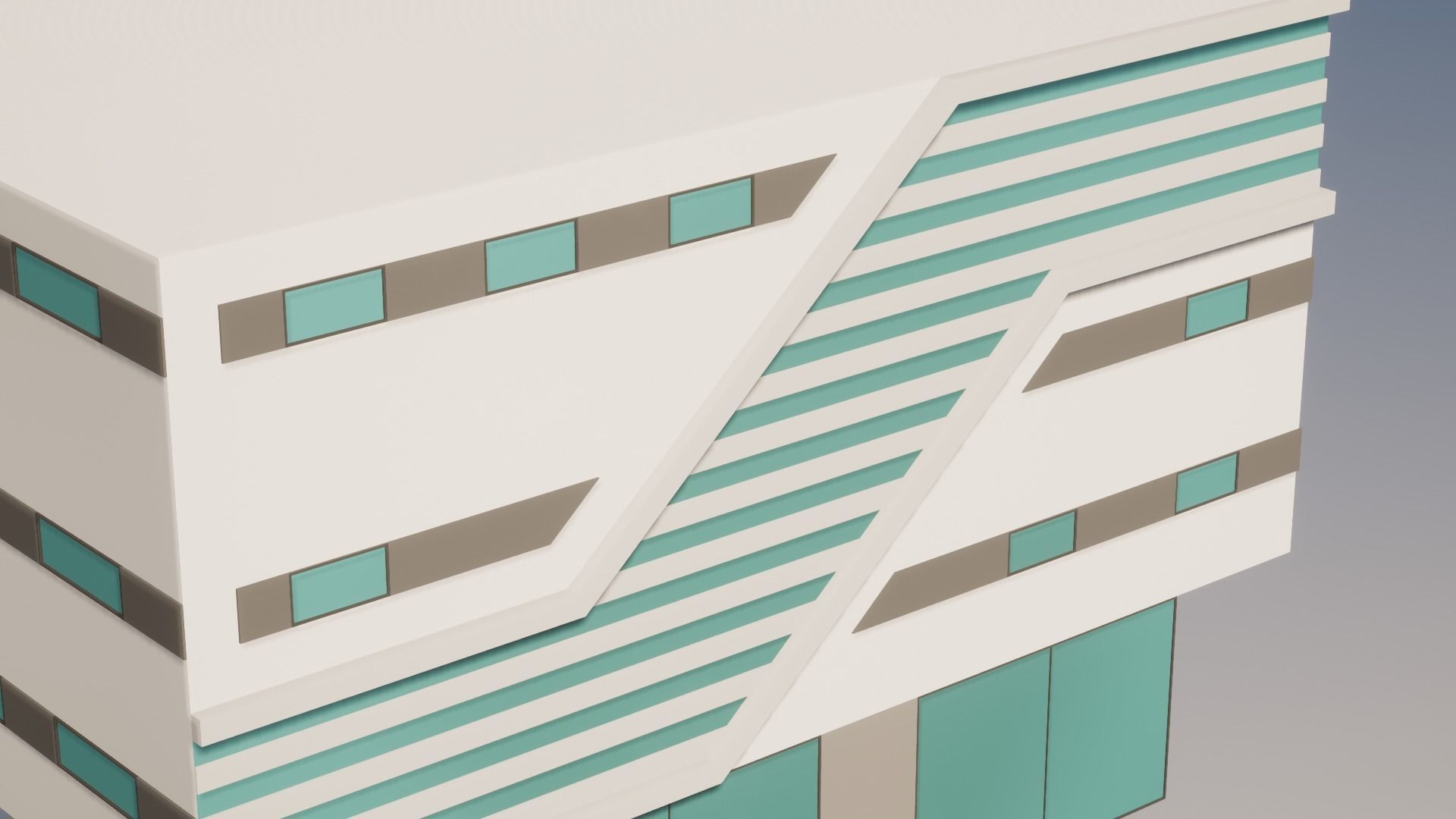 Low Poly Apartments - ED Model 7 Low-poly 3D model_33