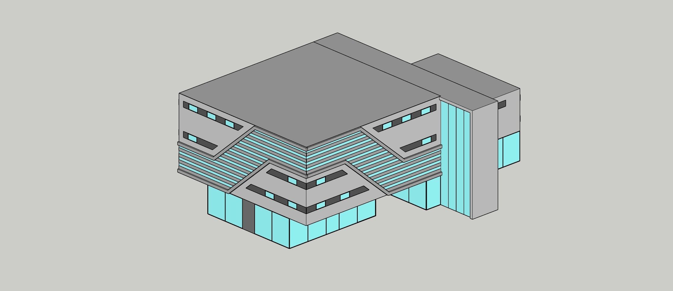 Low Poly Apartments - ED Model 7 Low-poly 3D model_5