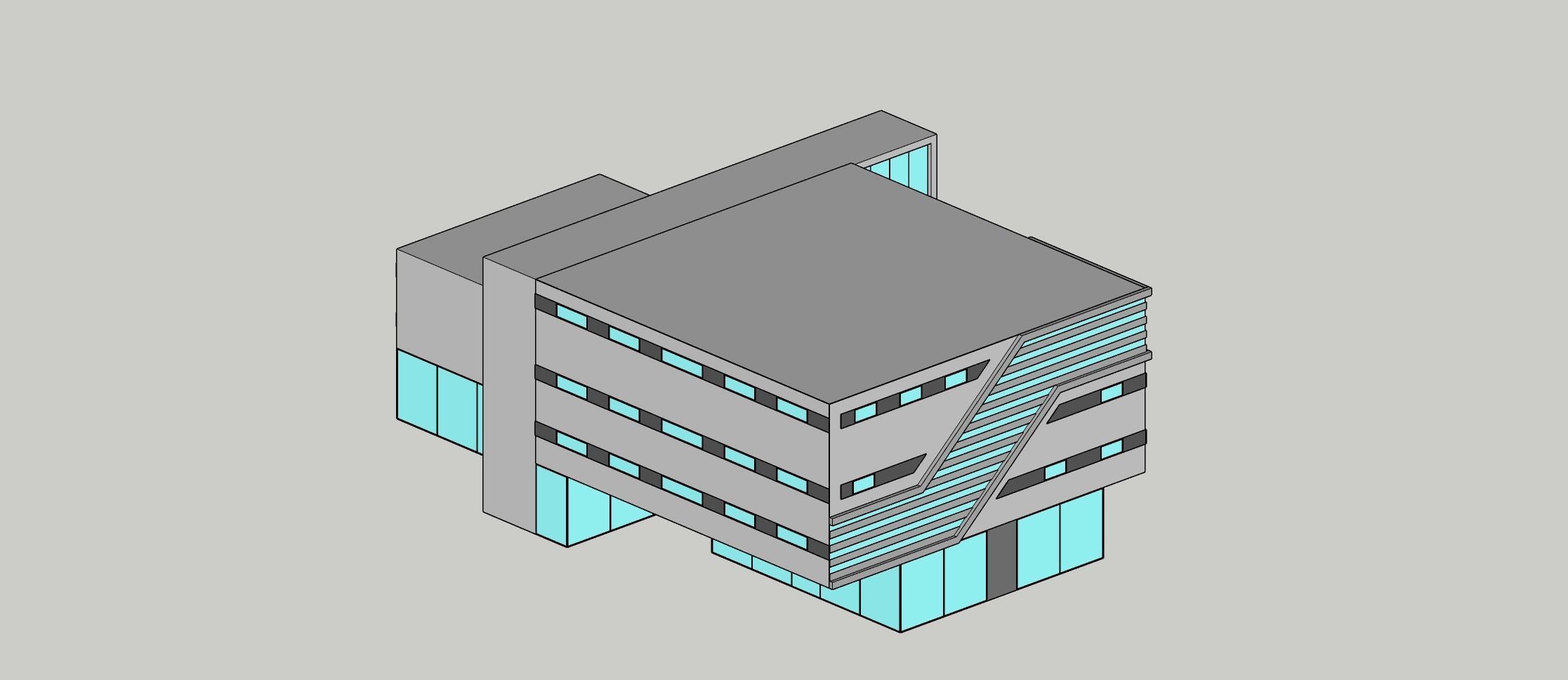 Low Poly Apartments - ED Model 7 Low-poly 3D model_6
