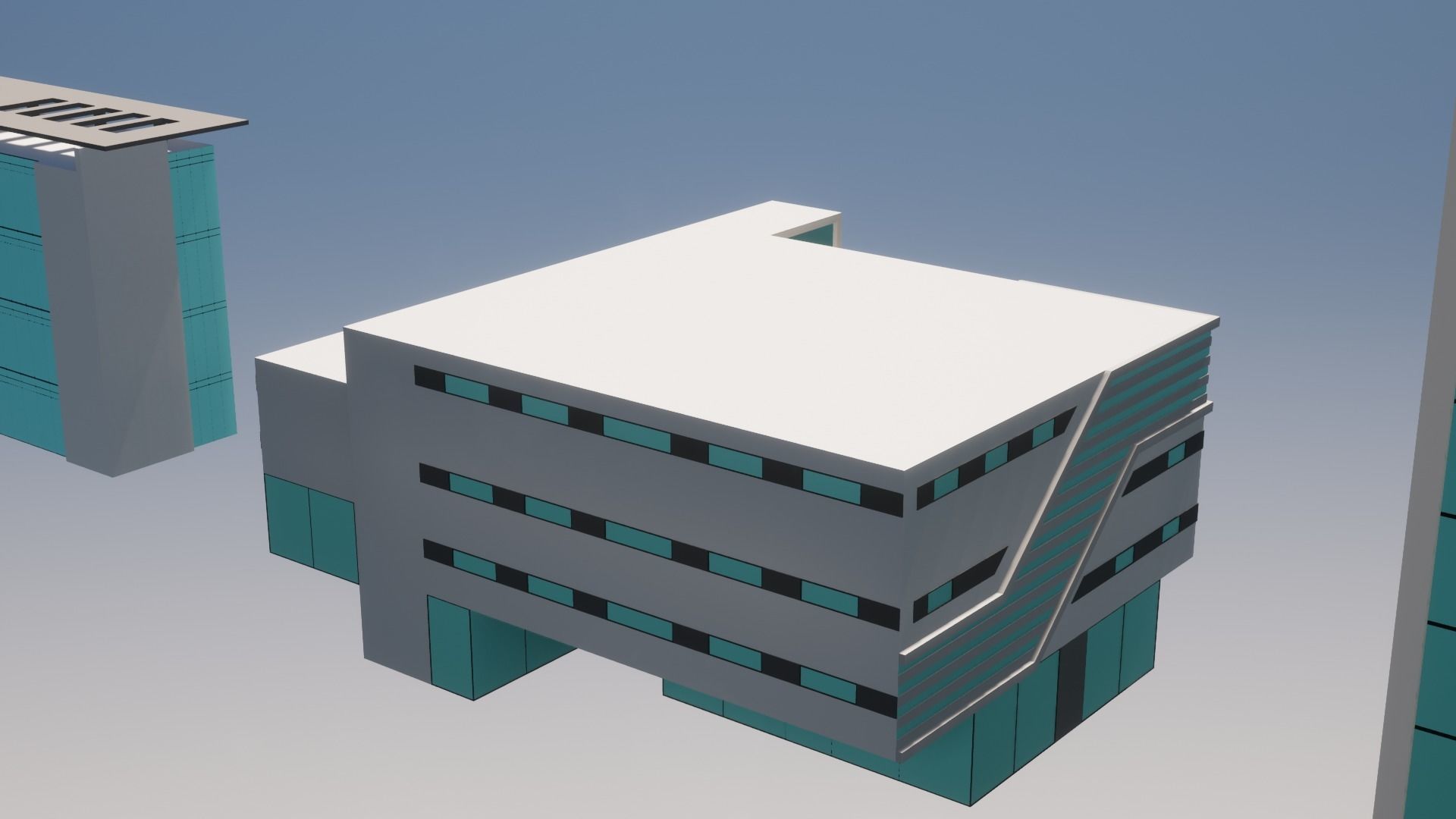 Low Poly Apartments - ED Model 7 Low-poly 3D model_30