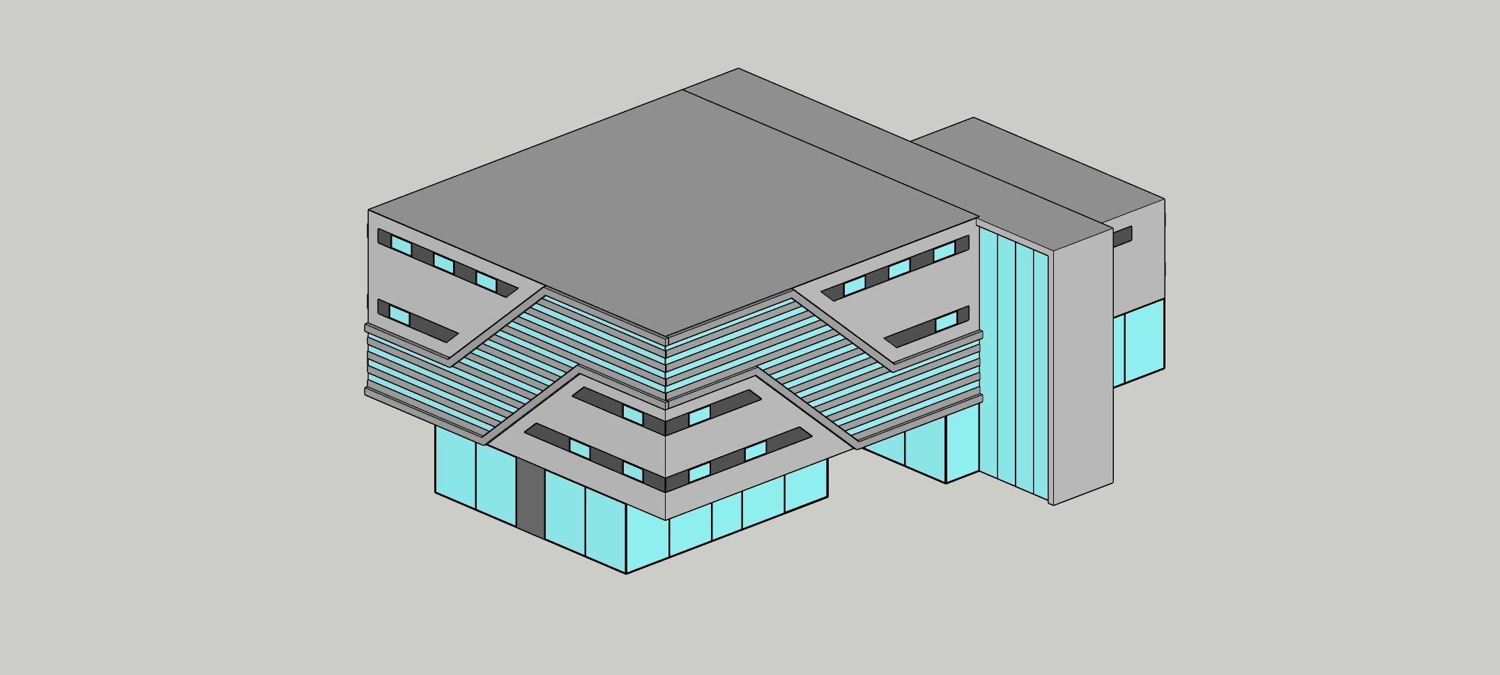 Low Poly Apartments - ED Model 7 Low-poly 3D model_37