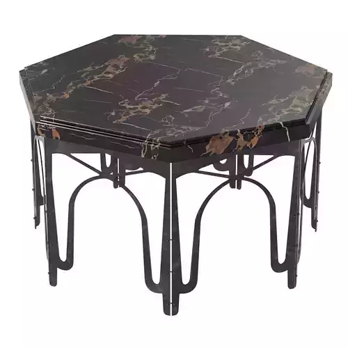 coffee table with marble top