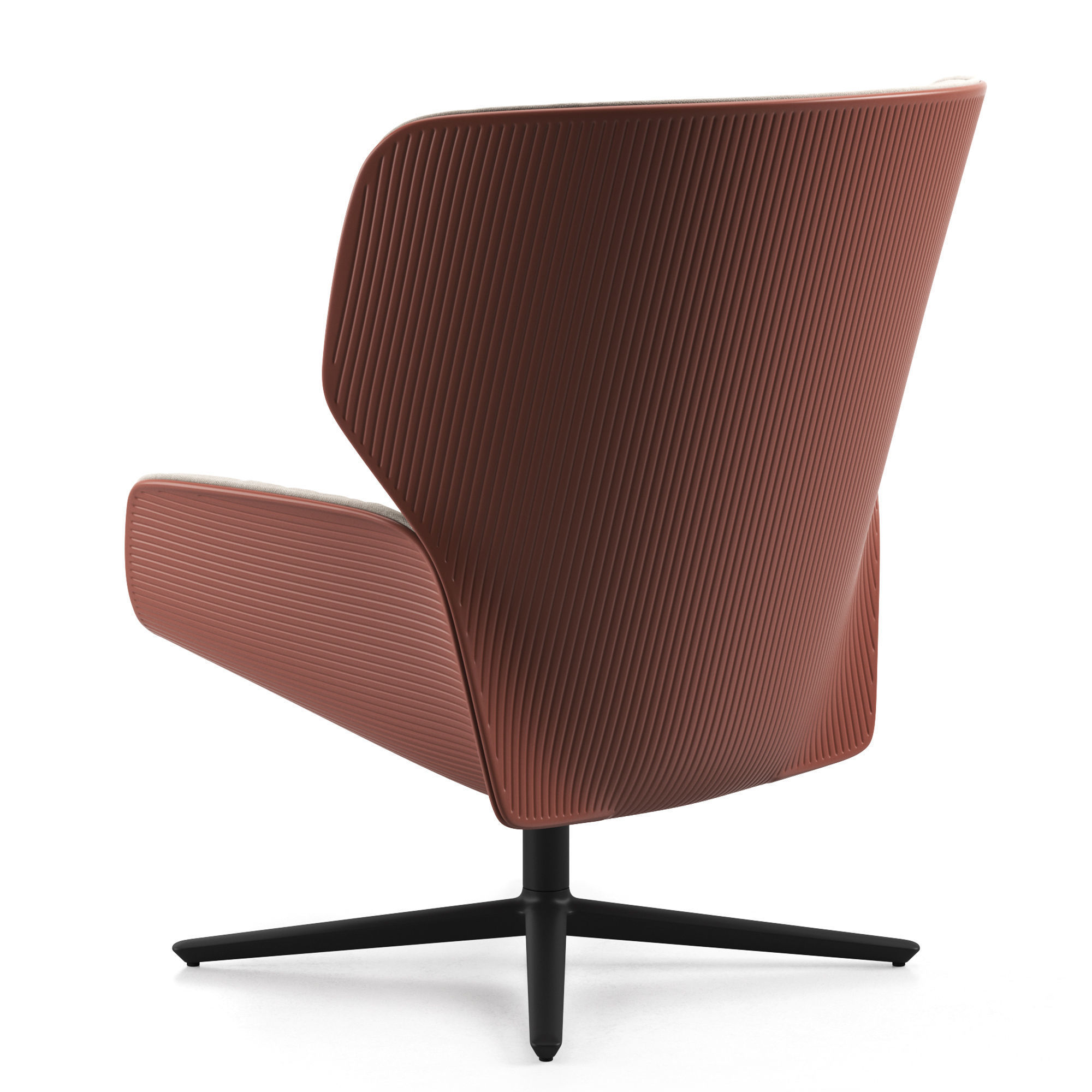 Andreu world Nuez lounge bio 2742 3D model_3