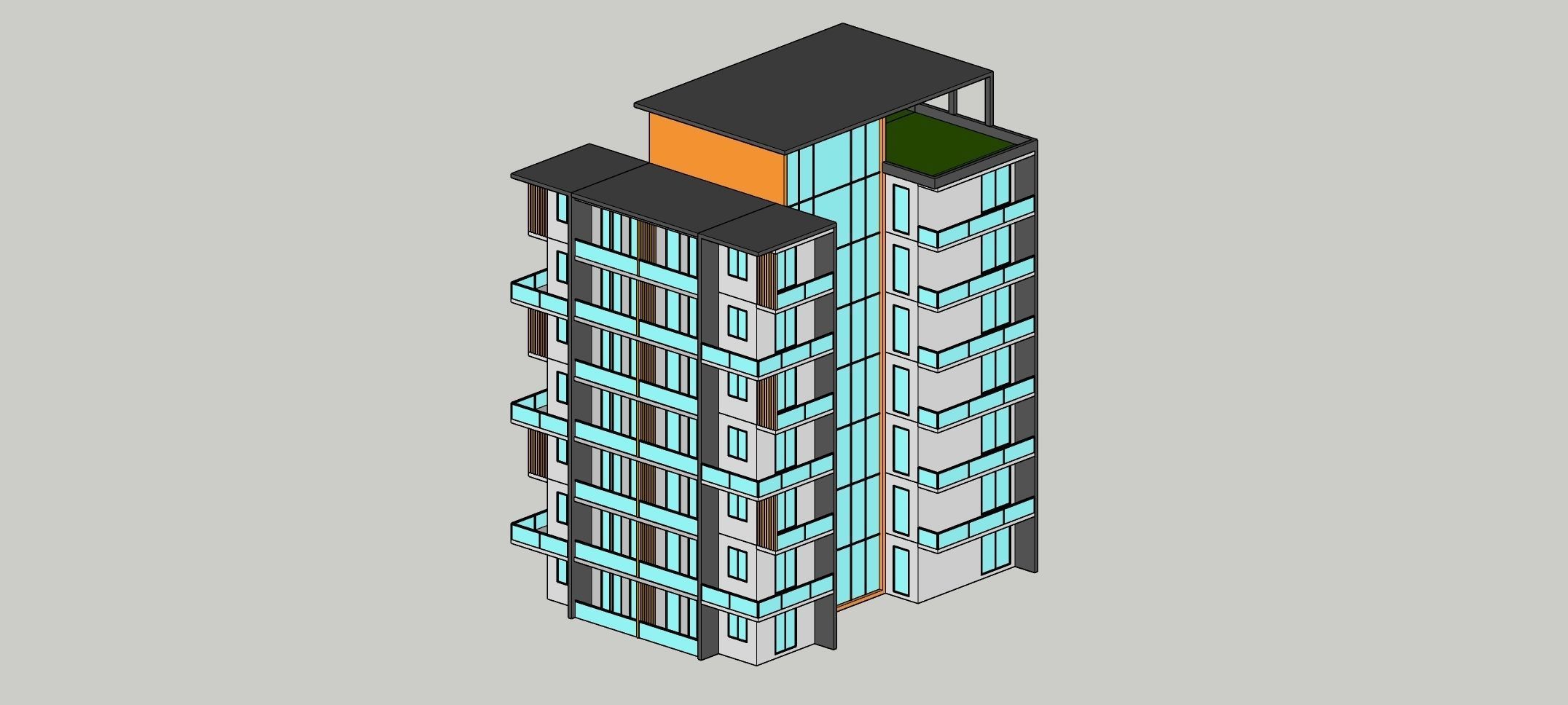 Low Poly Building Set - 15 Building 3D Model Collection_62