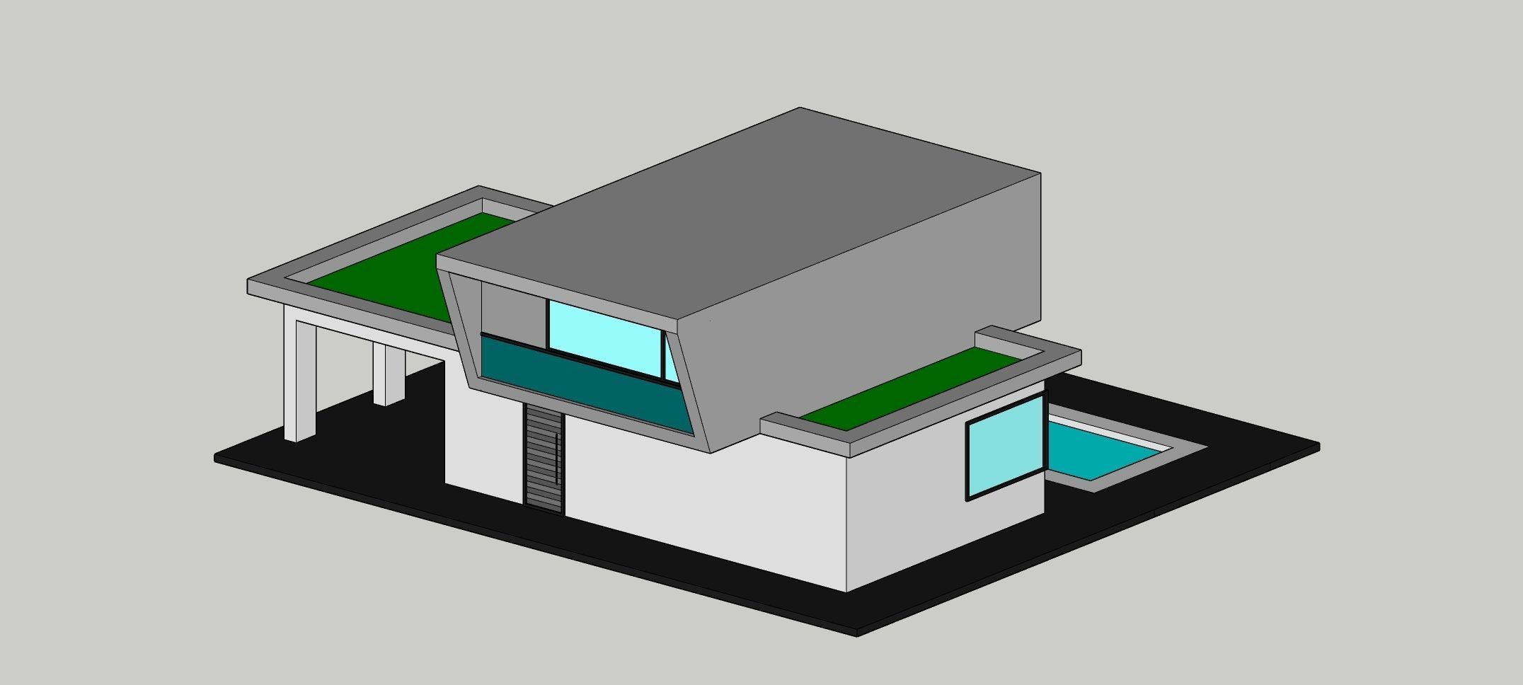 Low Poly Building Set - 15 Building 3D Model Collection_49