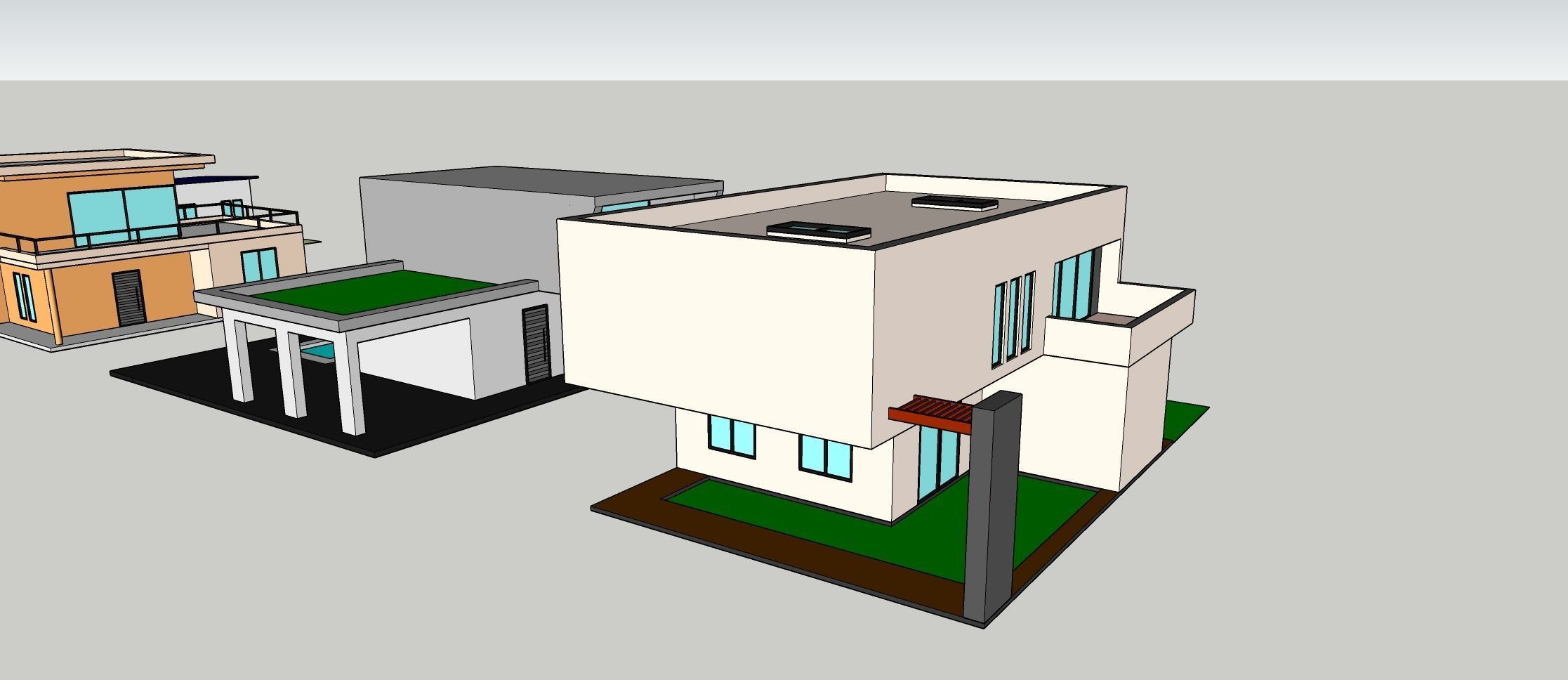 Low Poly Building Set - 15 Building 3D Model Collection_40