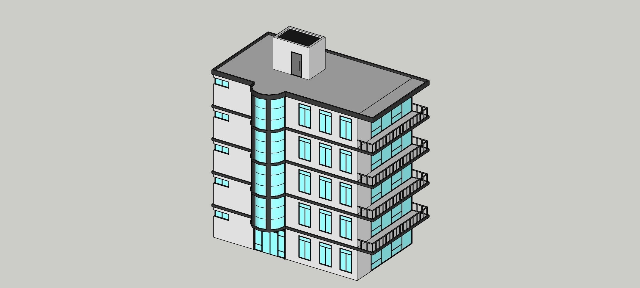 Low Poly Building Set - 15 Building 3D Model Collection_61