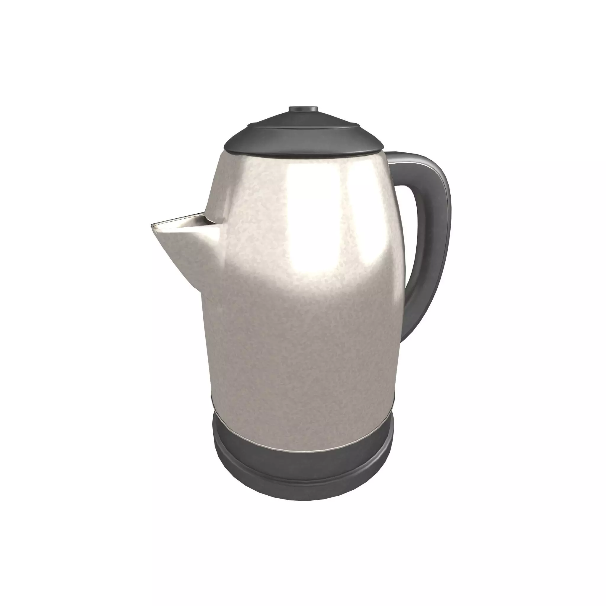 Cartoon Electric Kettle v1 001 Low-poly 3D model_0