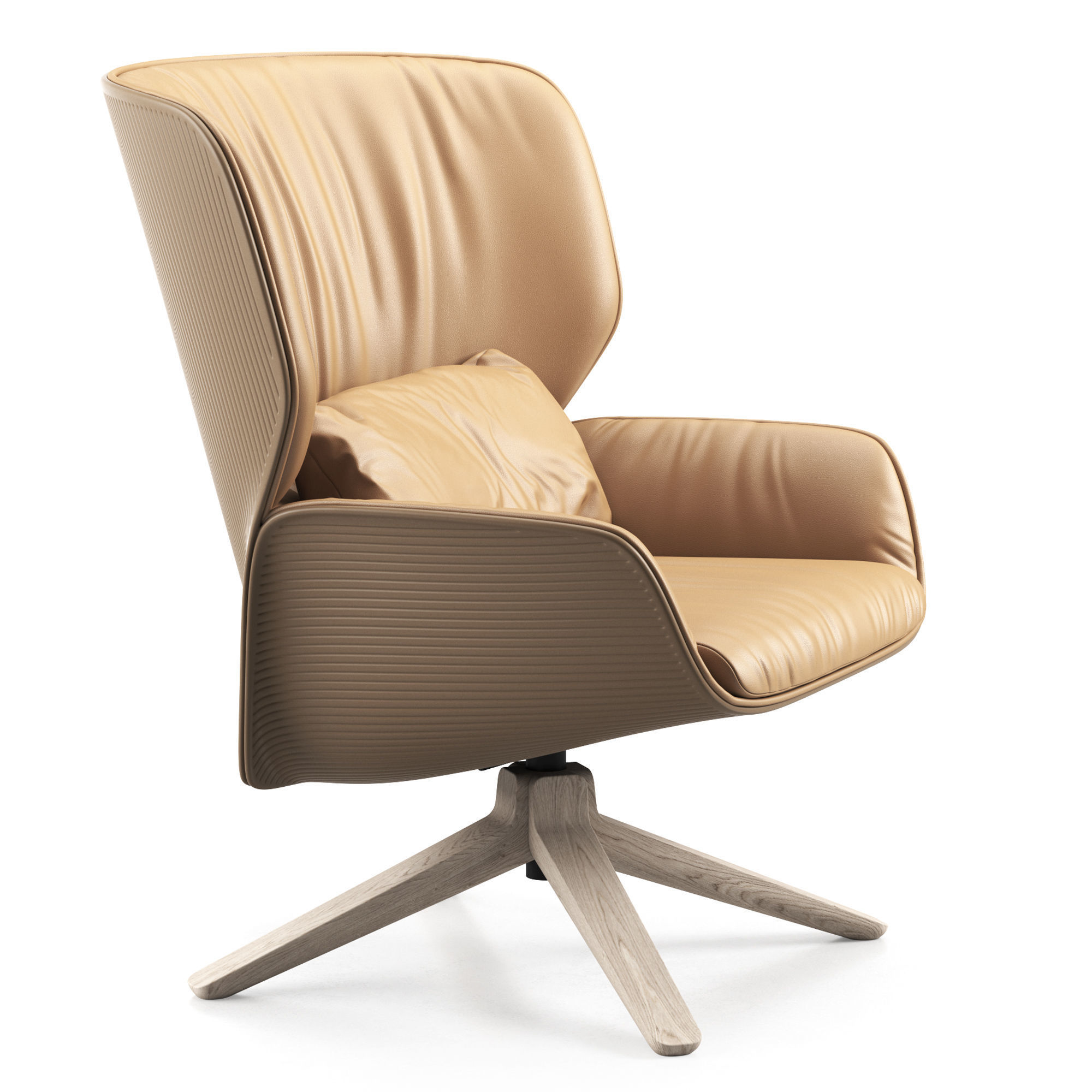 Andreu world Nuez lounge bio 2743 3D model_2