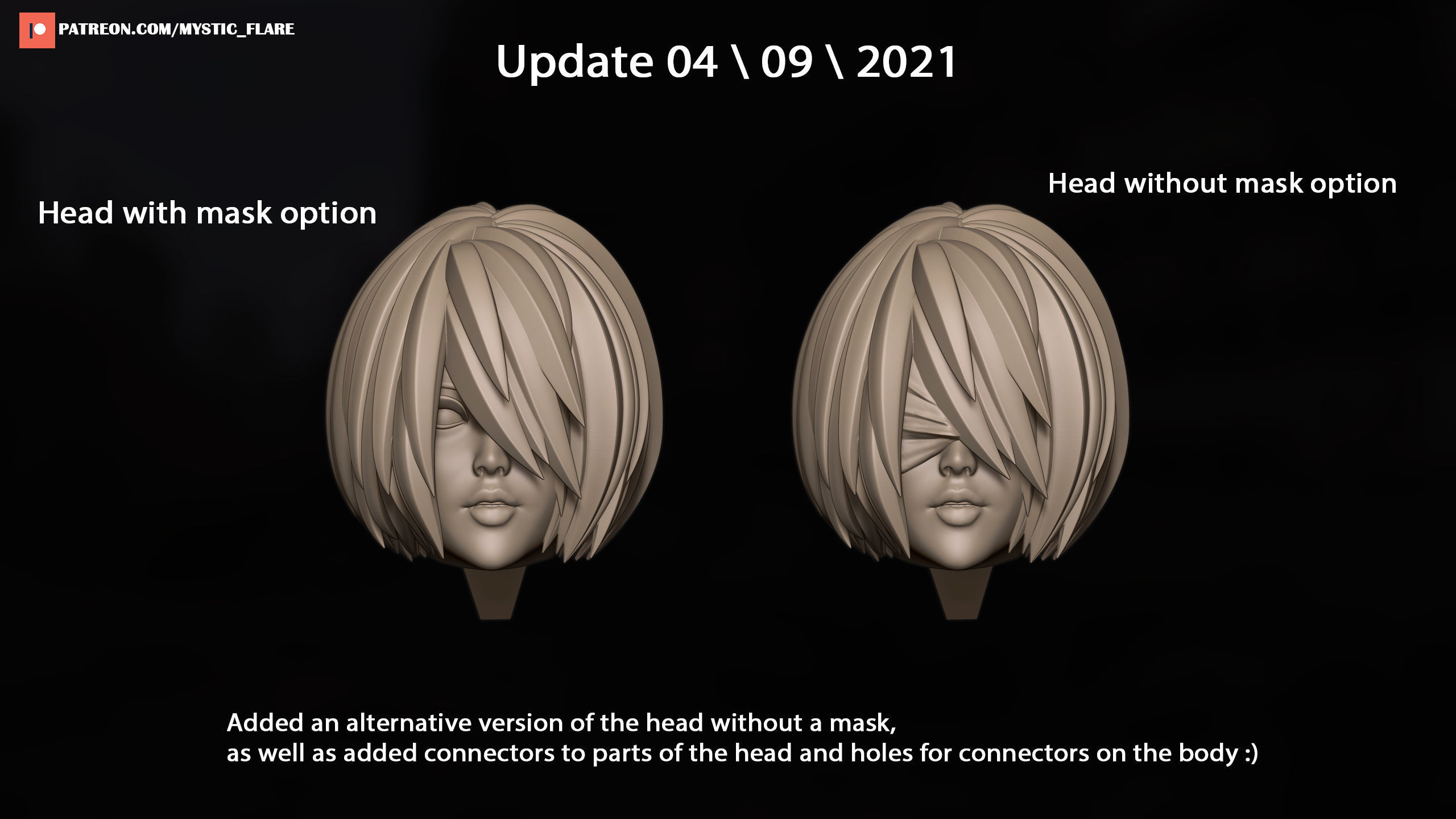 2B - Nier Fanart 3D print model_8