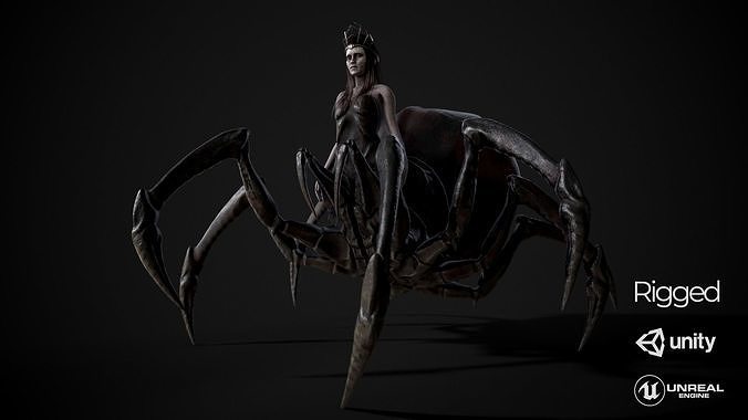 Spider Queen 3D model