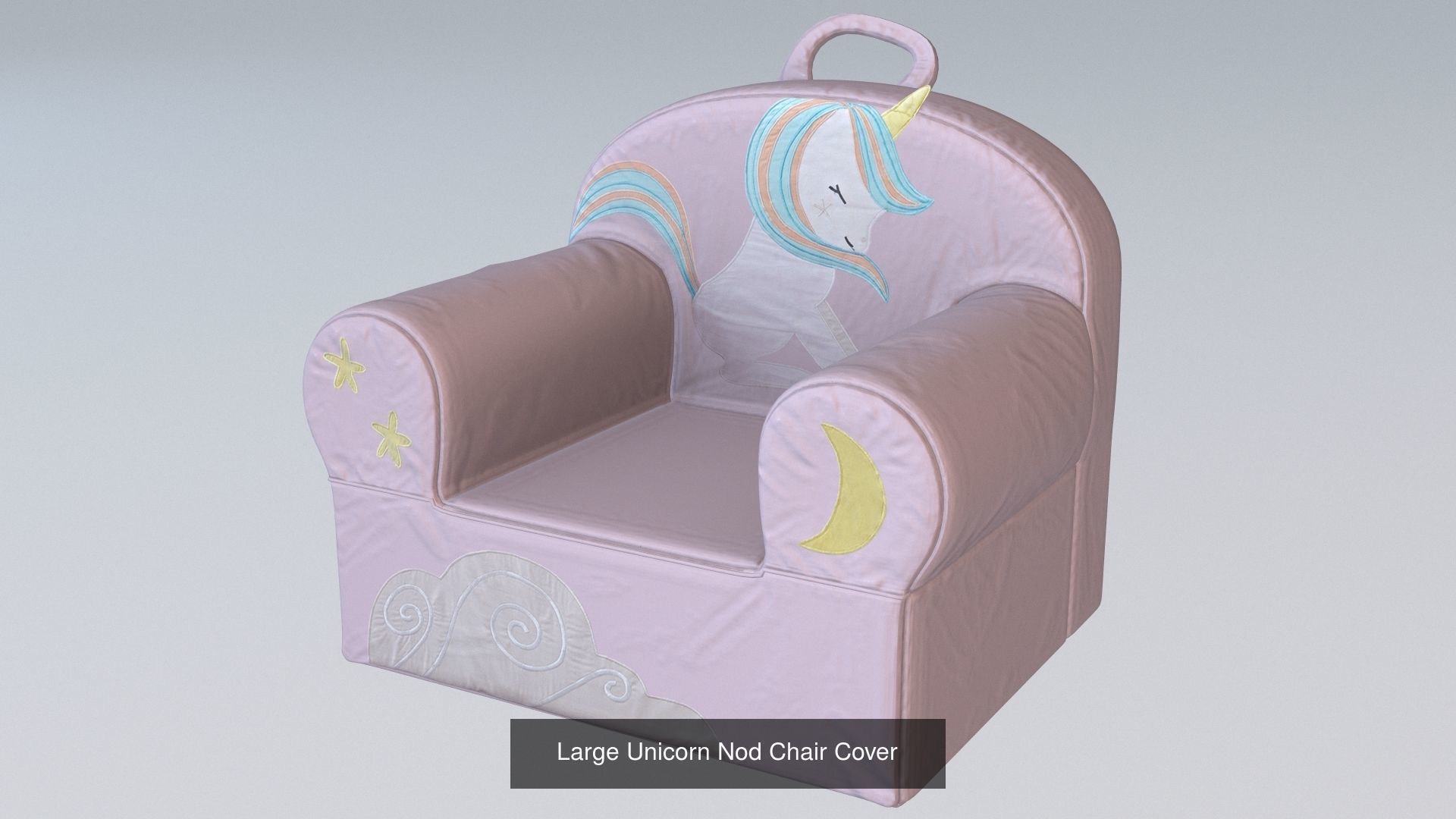 Large Nod Kid Chairs 3D Model Collection_4