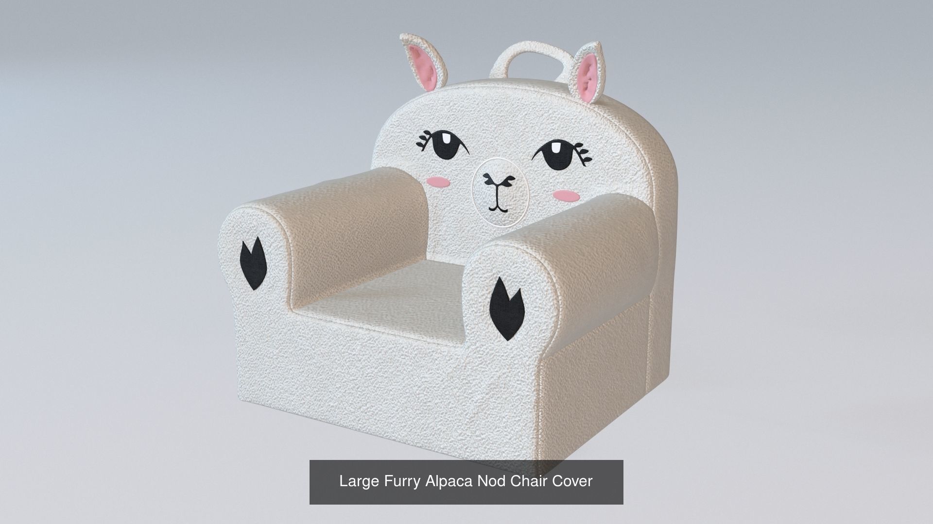 Large Nod Kid Chairs 3D Model Collection_1