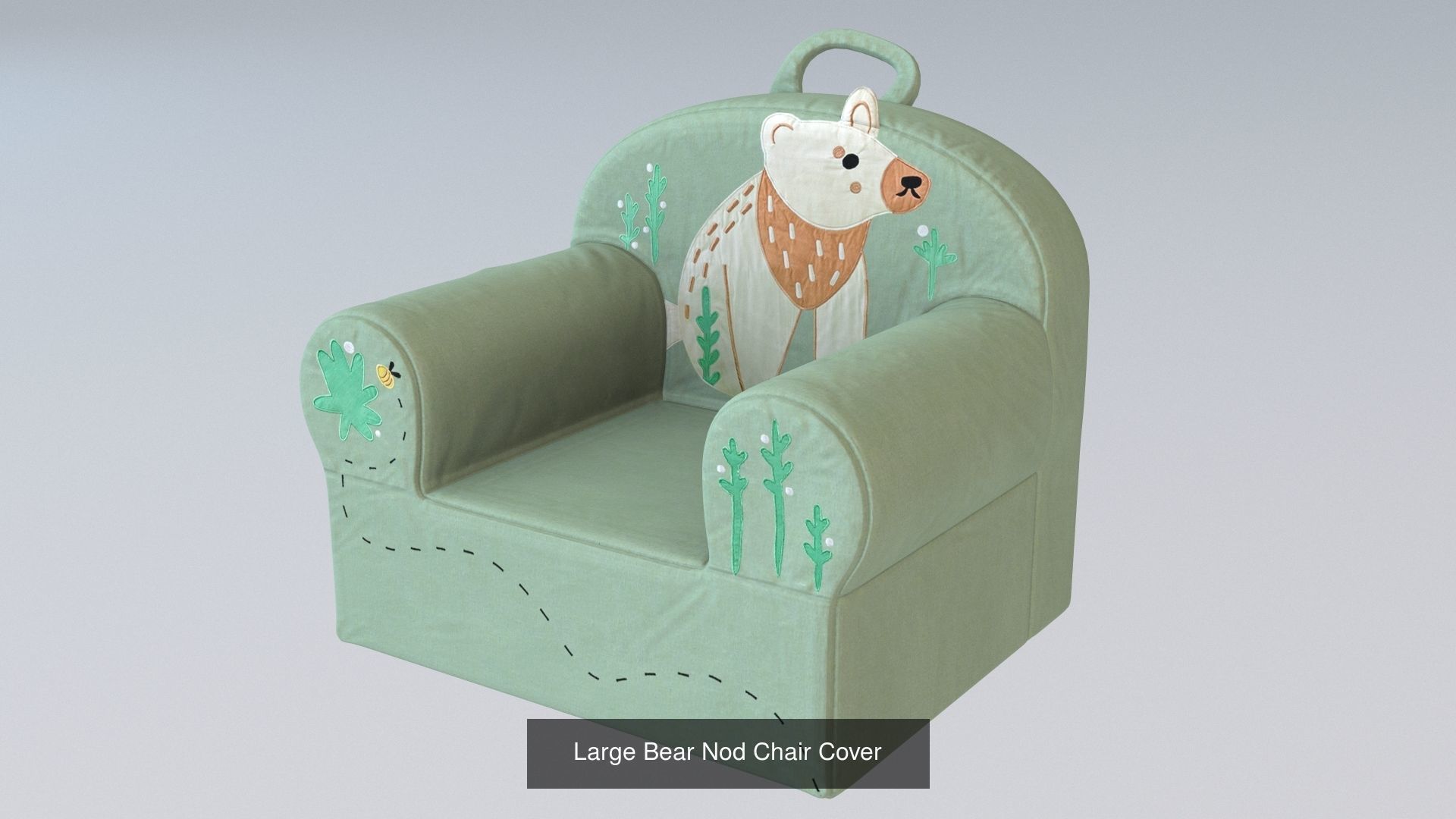 Large Nod Kid Chairs 3D Model Collection_5