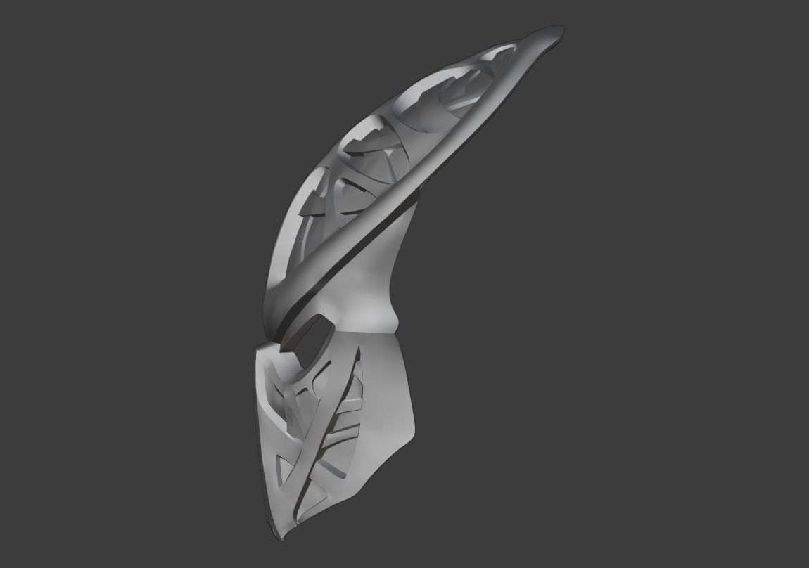 Predator mask  - PLAGUE 3D print model_11