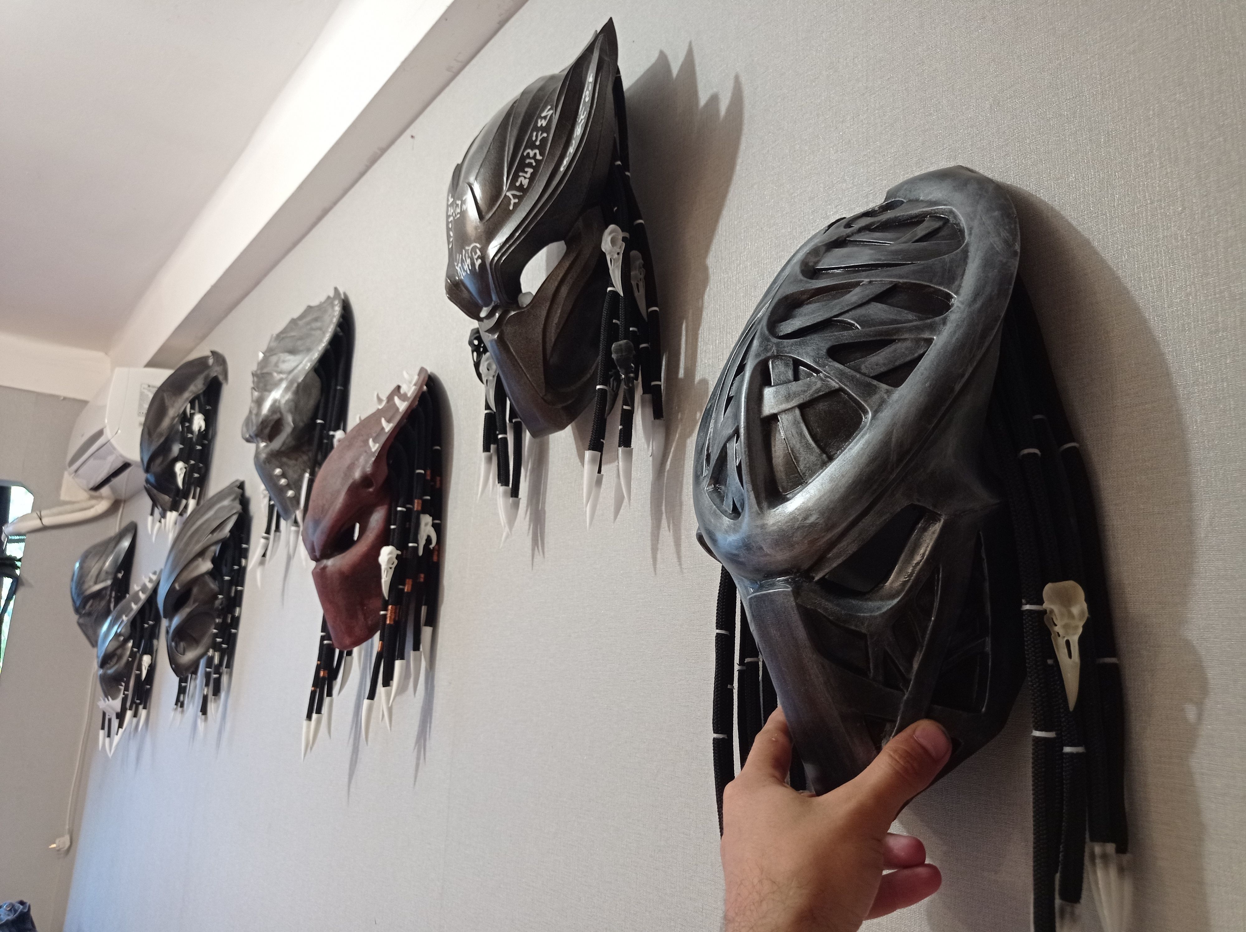 Predator mask  - PLAGUE 3D print model_4