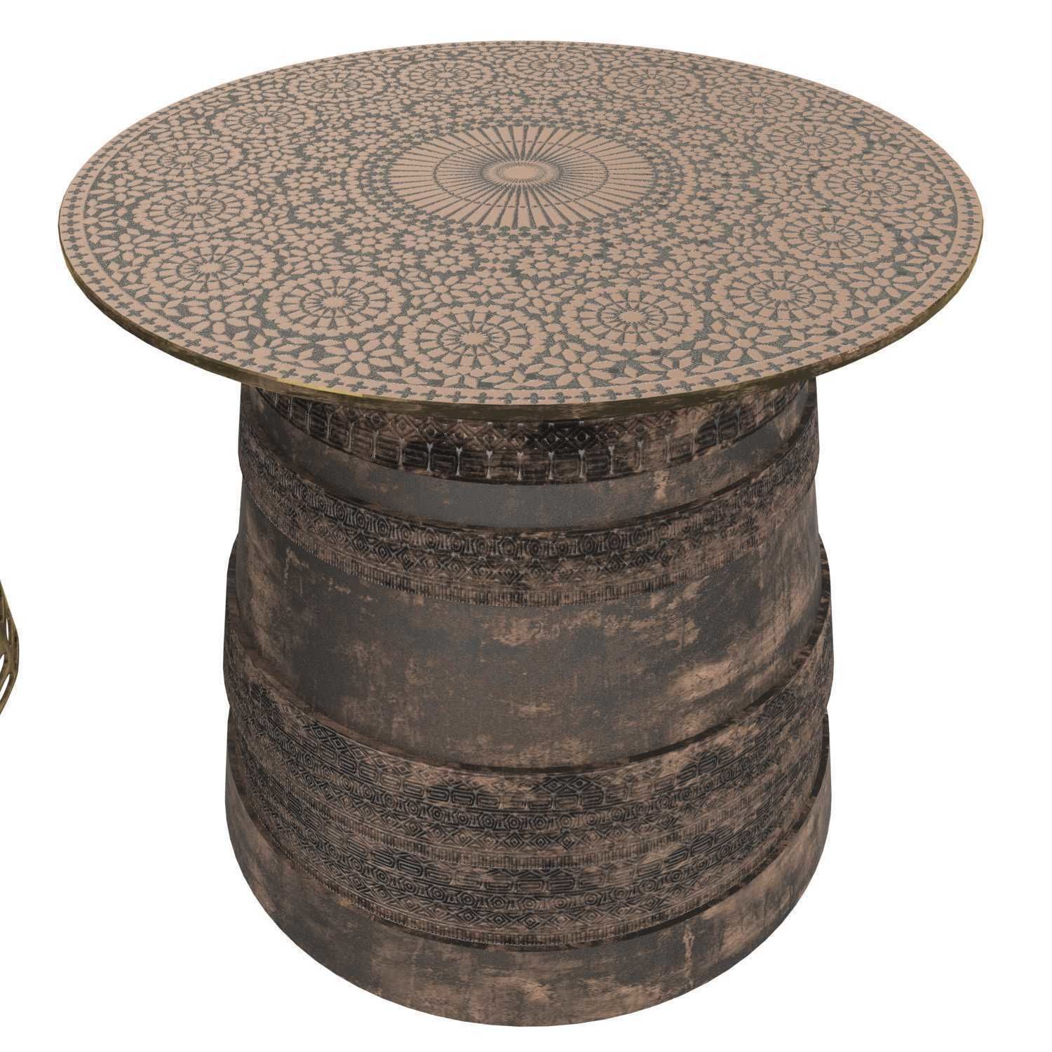 two side tables 3D model_6