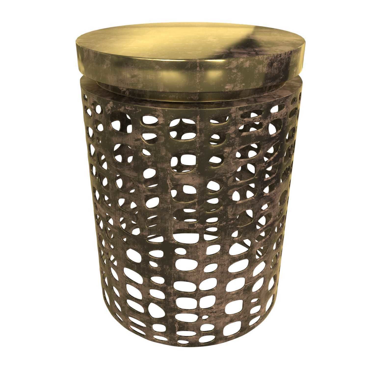 two side tables 3D model_4