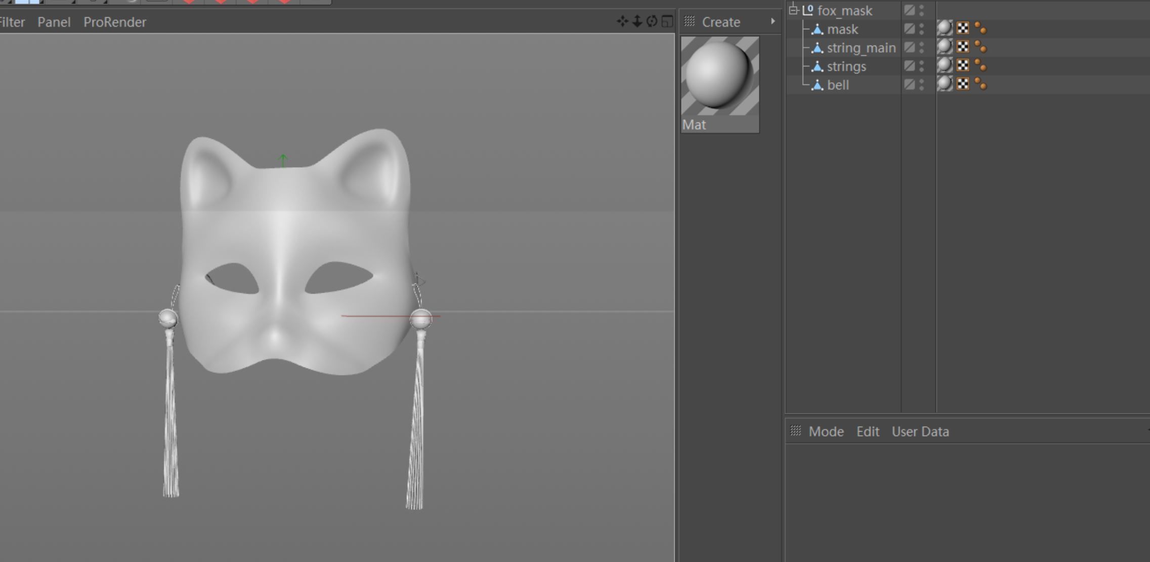 Fox mask 3D model | CGTrader