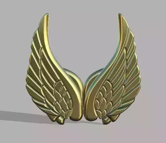 Aziraphale angel cosplay brooch from Good omens 