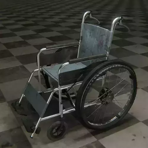Wheelchair 3D model