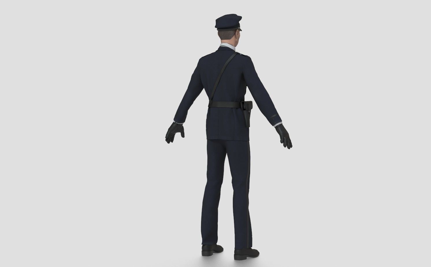 1930S POLICE OFFICER  3D model_3