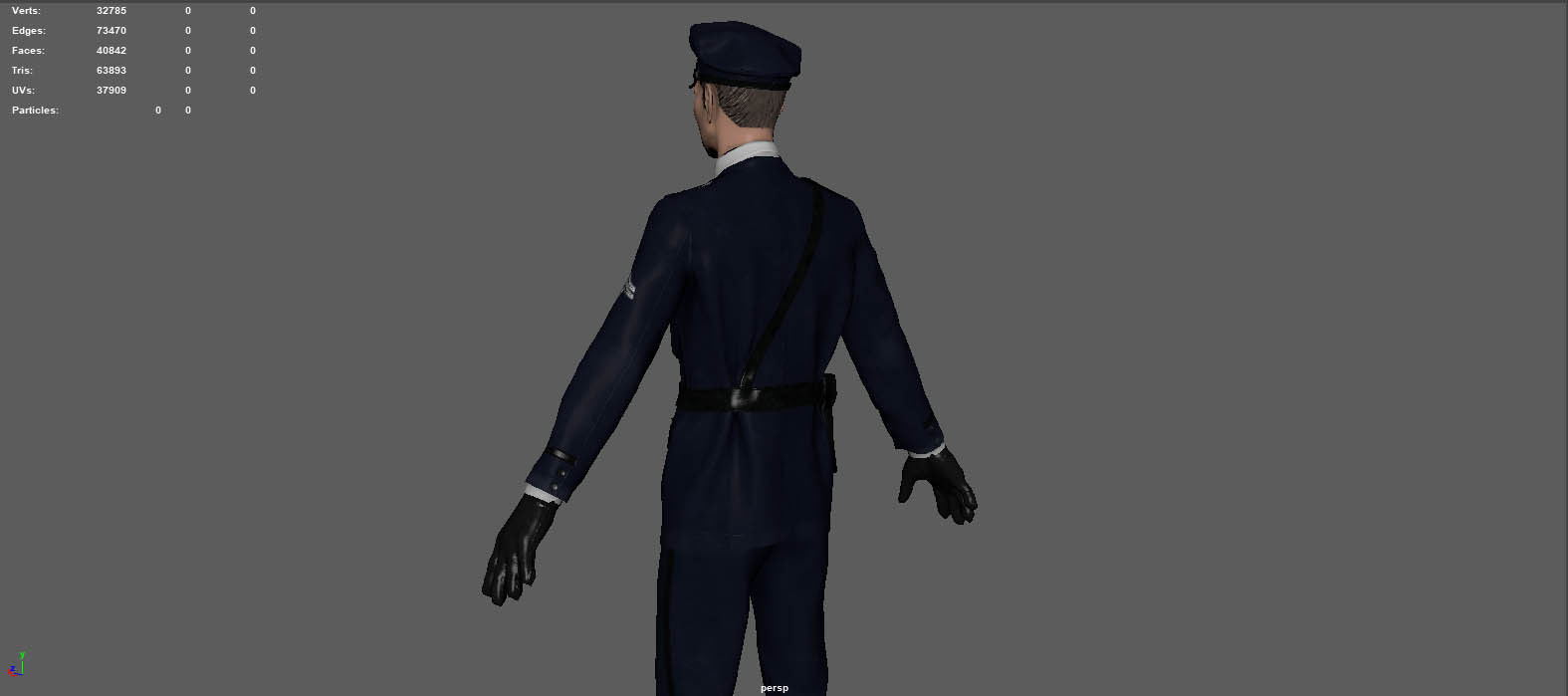 1930S POLICE OFFICER  3D model_8