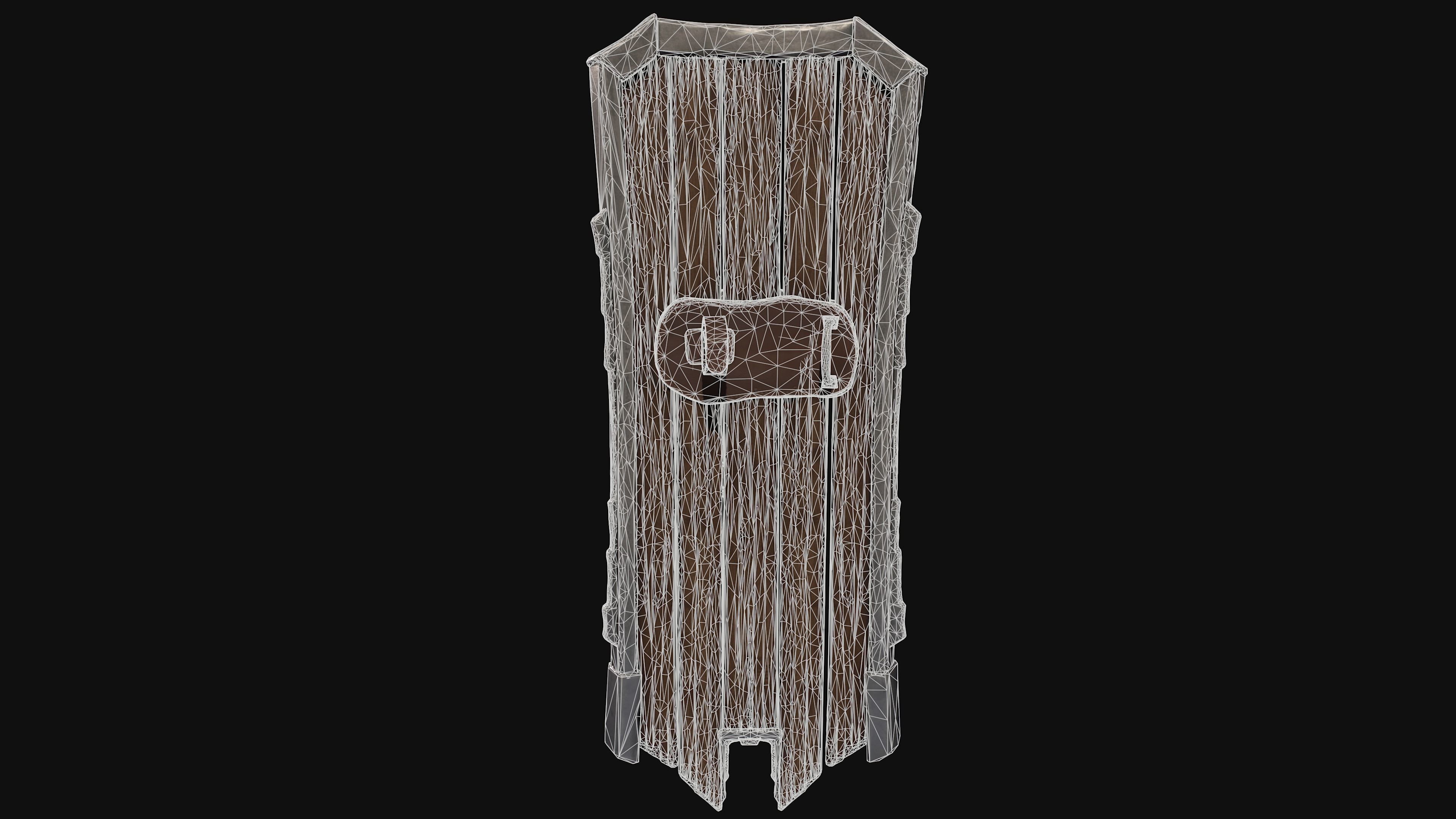 Medieval Shield 3D model_24