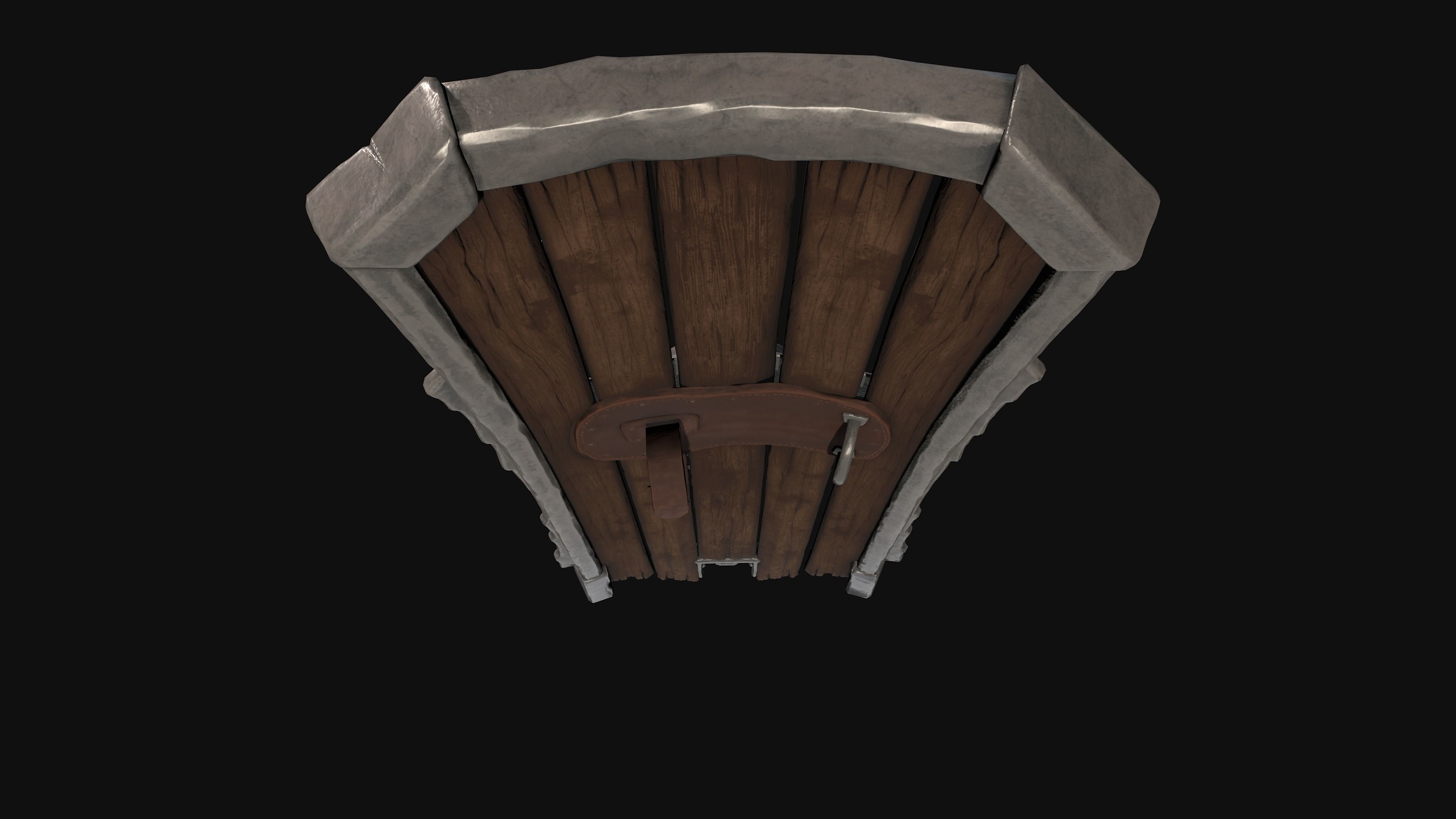 Medieval Shield 3D model_21