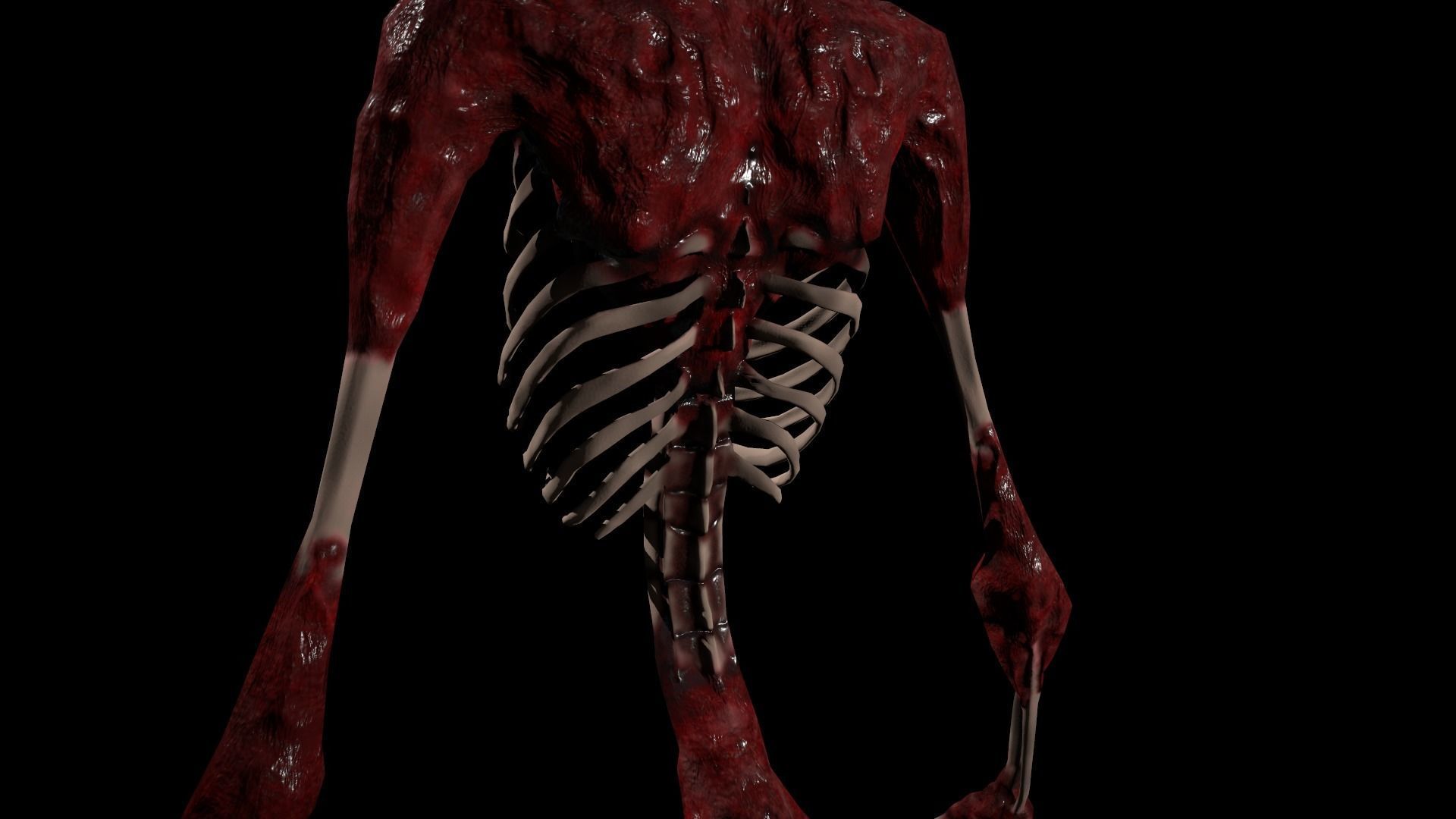 God of roadkill-Trevor Henderson  Low-poly 3D model_18