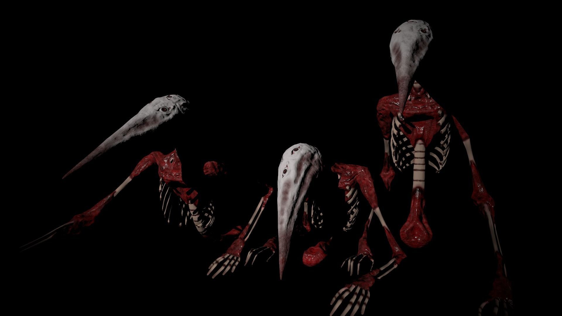 God of roadkill-Trevor Henderson  Low-poly 3D model_34