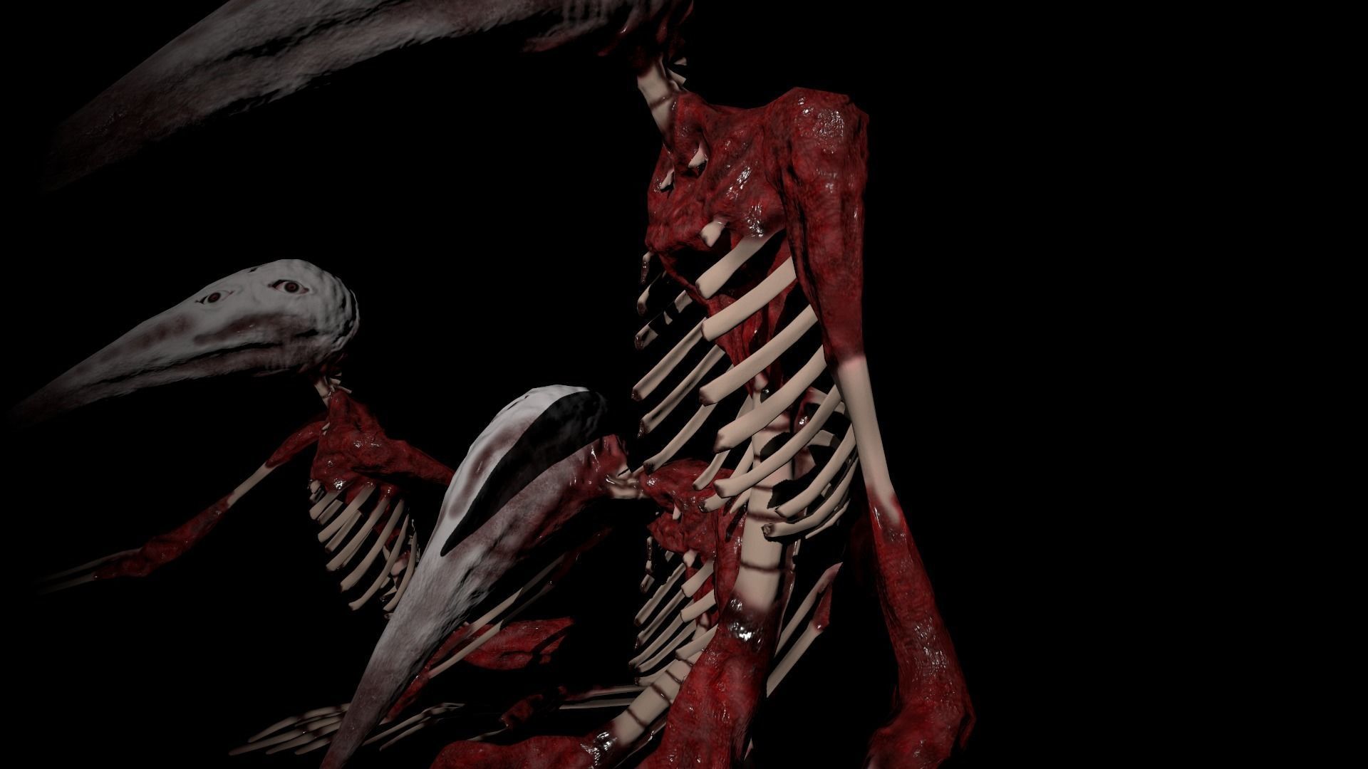 God of roadkill-Trevor Henderson  Low-poly 3D model_36