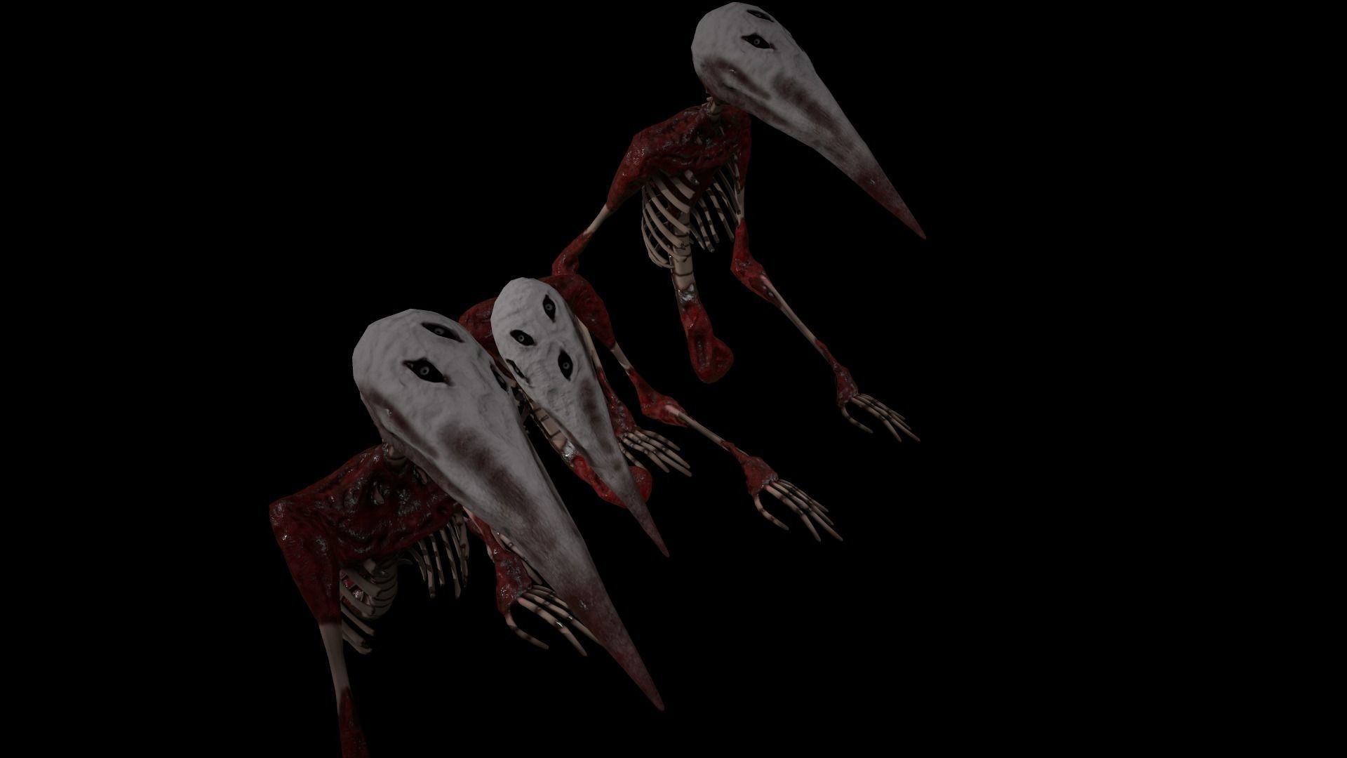 God of roadkill-Trevor Henderson  Low-poly 3D model_41